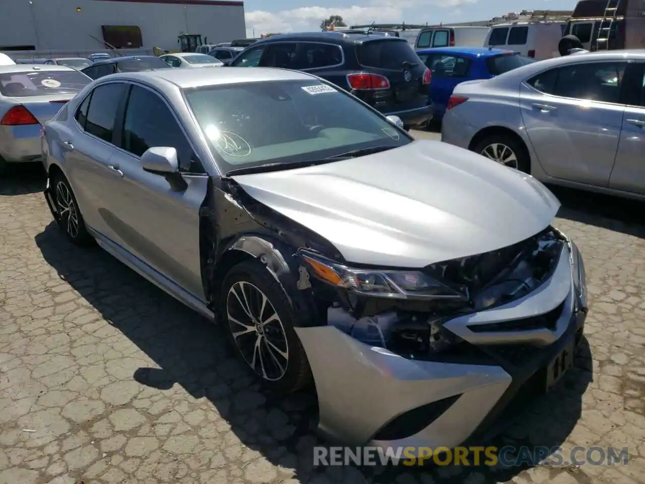 1 Photograph of a damaged car 4T1G11AK9LU971671 TOYOTA CAMRY 2020