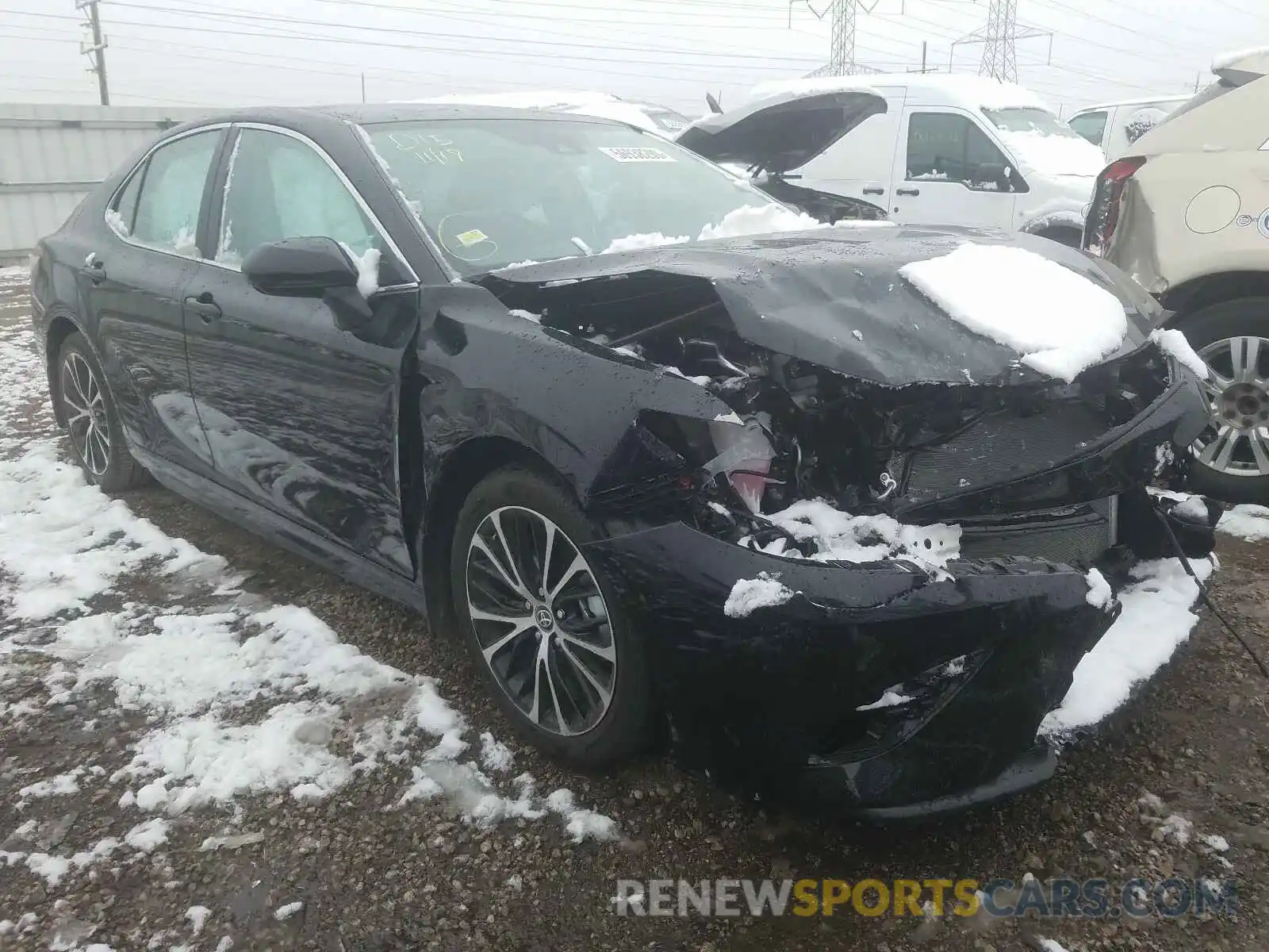 1 Photograph of a damaged car 4T1G11AK9LU972464 TOYOTA CAMRY 2020