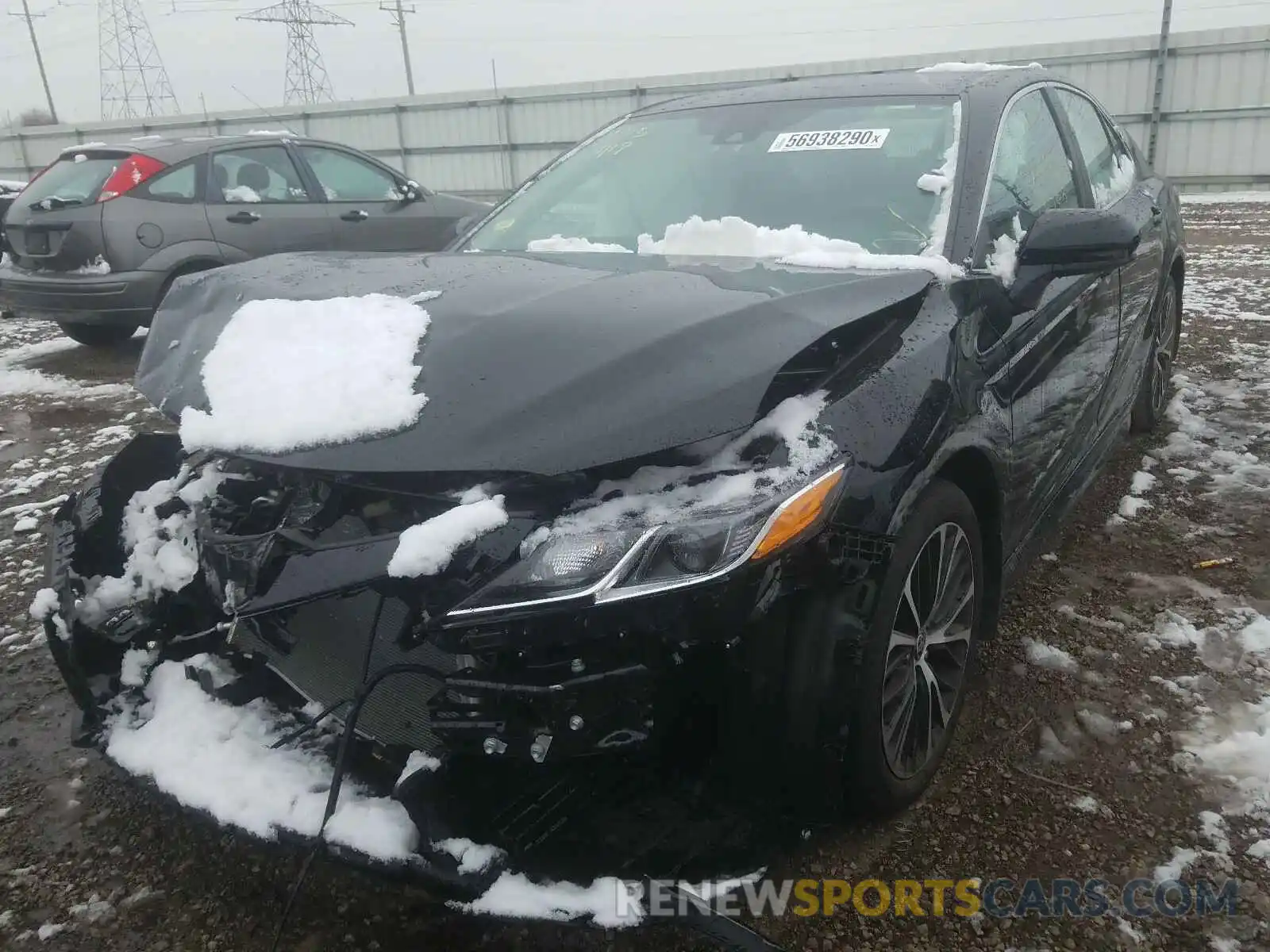 2 Photograph of a damaged car 4T1G11AK9LU972464 TOYOTA CAMRY 2020