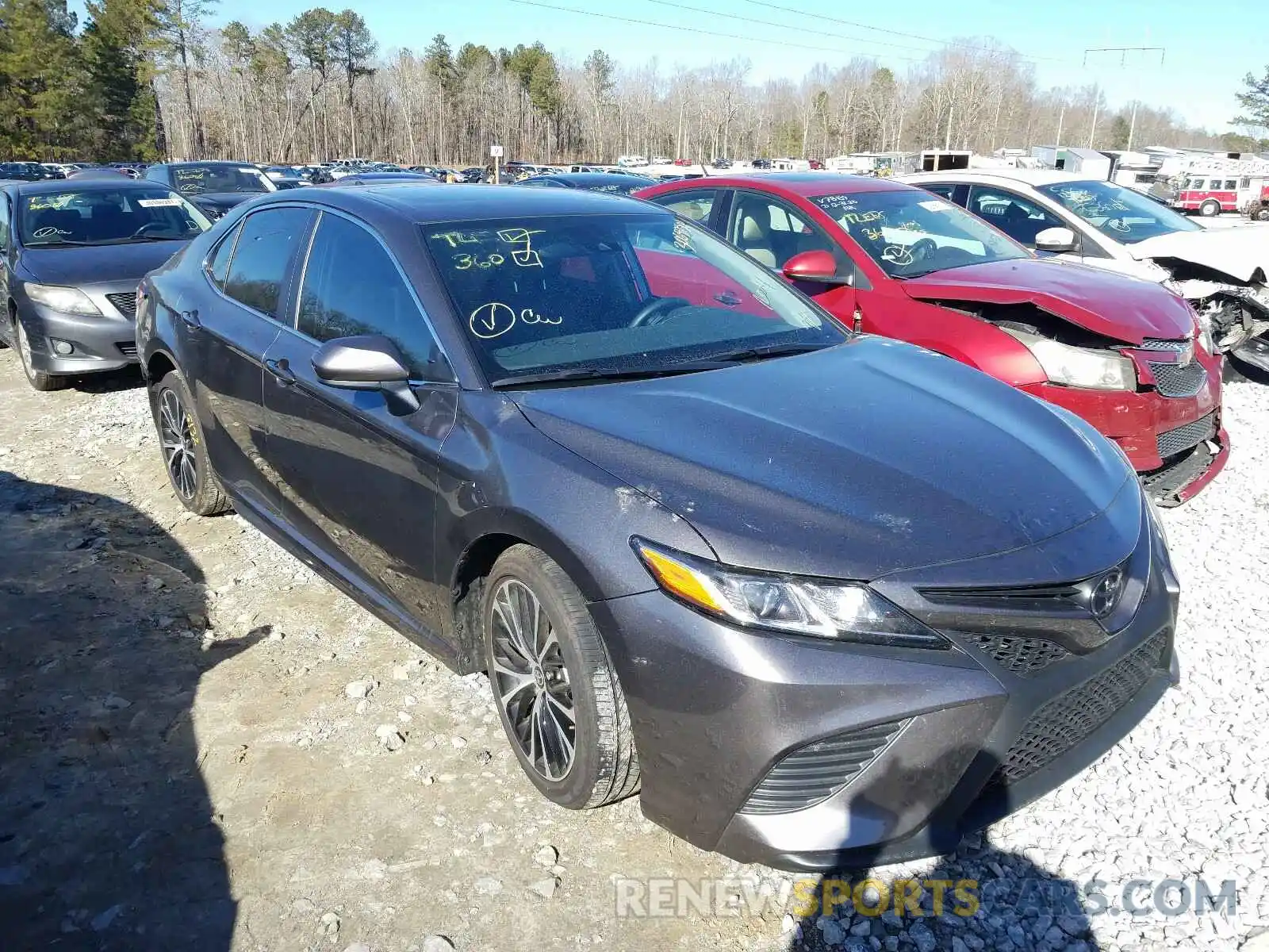 1 Photograph of a damaged car 4T1G11AK9LU983688 TOYOTA CAMRY 2020