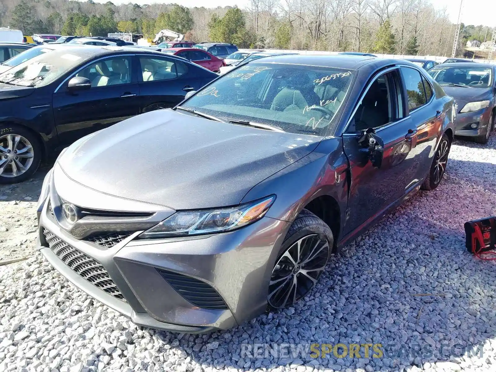 2 Photograph of a damaged car 4T1G11AK9LU983688 TOYOTA CAMRY 2020