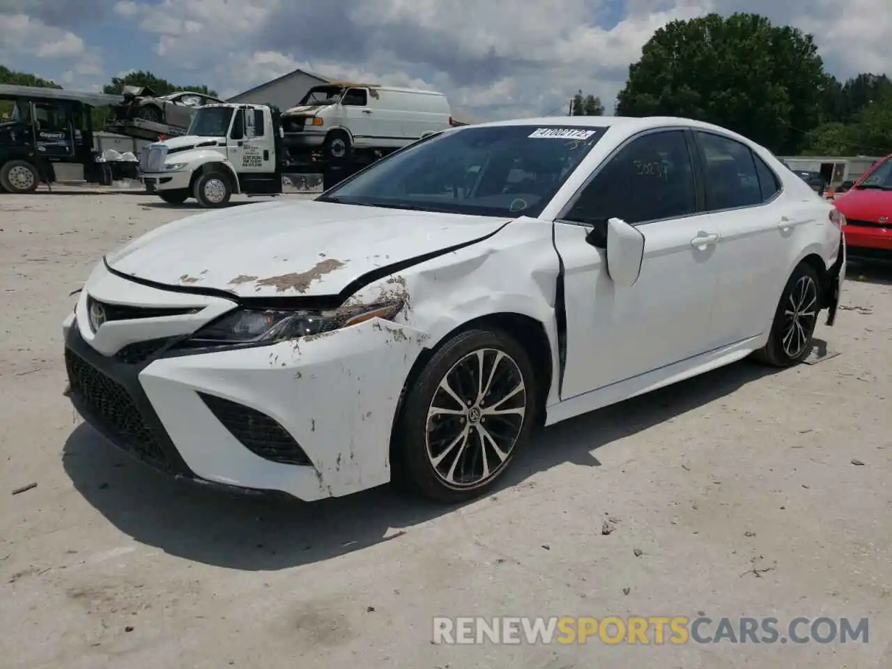 2 Photograph of a damaged car 4T1G11AK9LU983951 TOYOTA CAMRY 2020