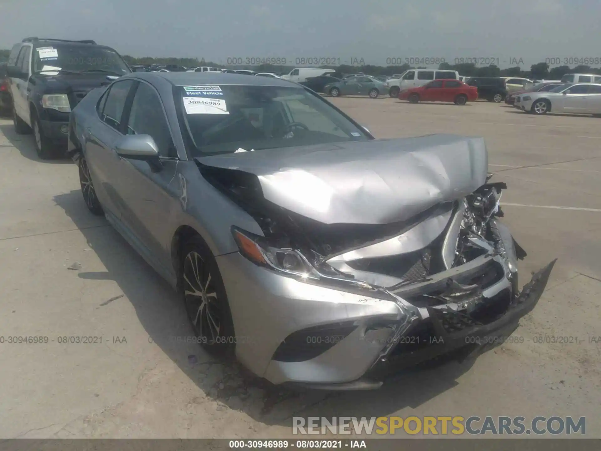 1 Photograph of a damaged car 4T1G11AK9LU986719 TOYOTA CAMRY 2020