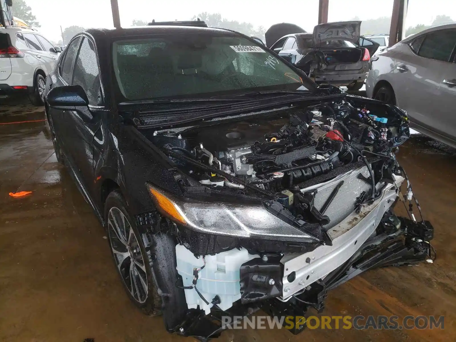 1 Photograph of a damaged car 4T1G11AK9LU989443 TOYOTA CAMRY 2020