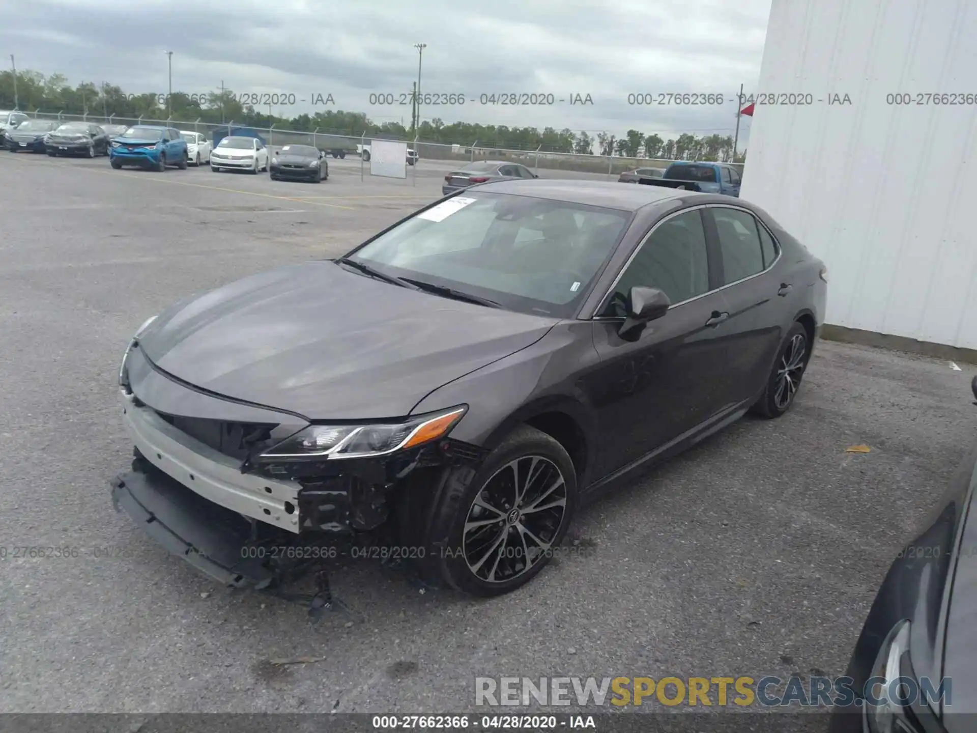 2 Photograph of a damaged car 4T1G11AKXLU305953 TOYOTA CAMRY 2020