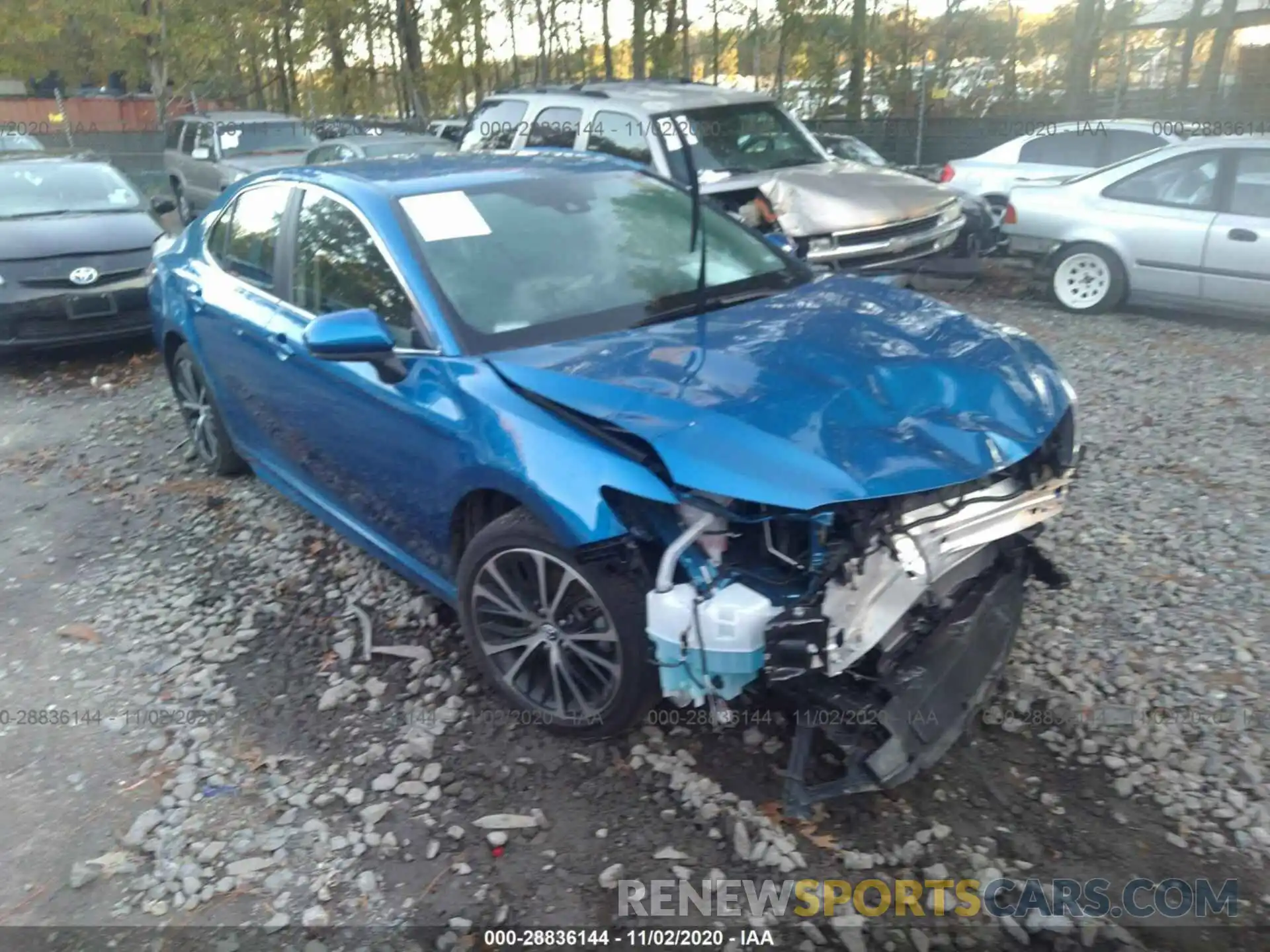 1 Photograph of a damaged car 4T1G11AKXLU308268 TOYOTA CAMRY 2020