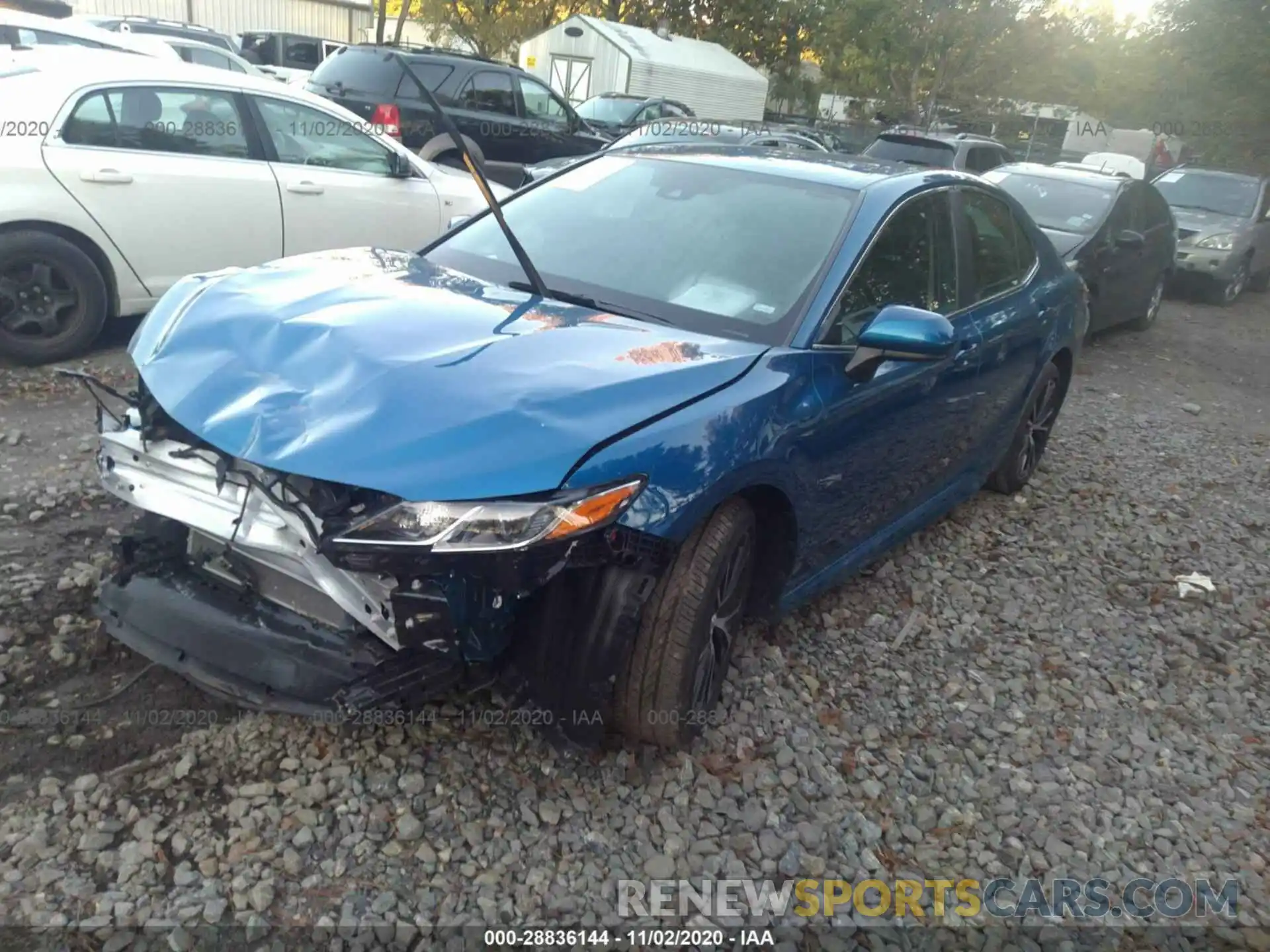 2 Photograph of a damaged car 4T1G11AKXLU308268 TOYOTA CAMRY 2020