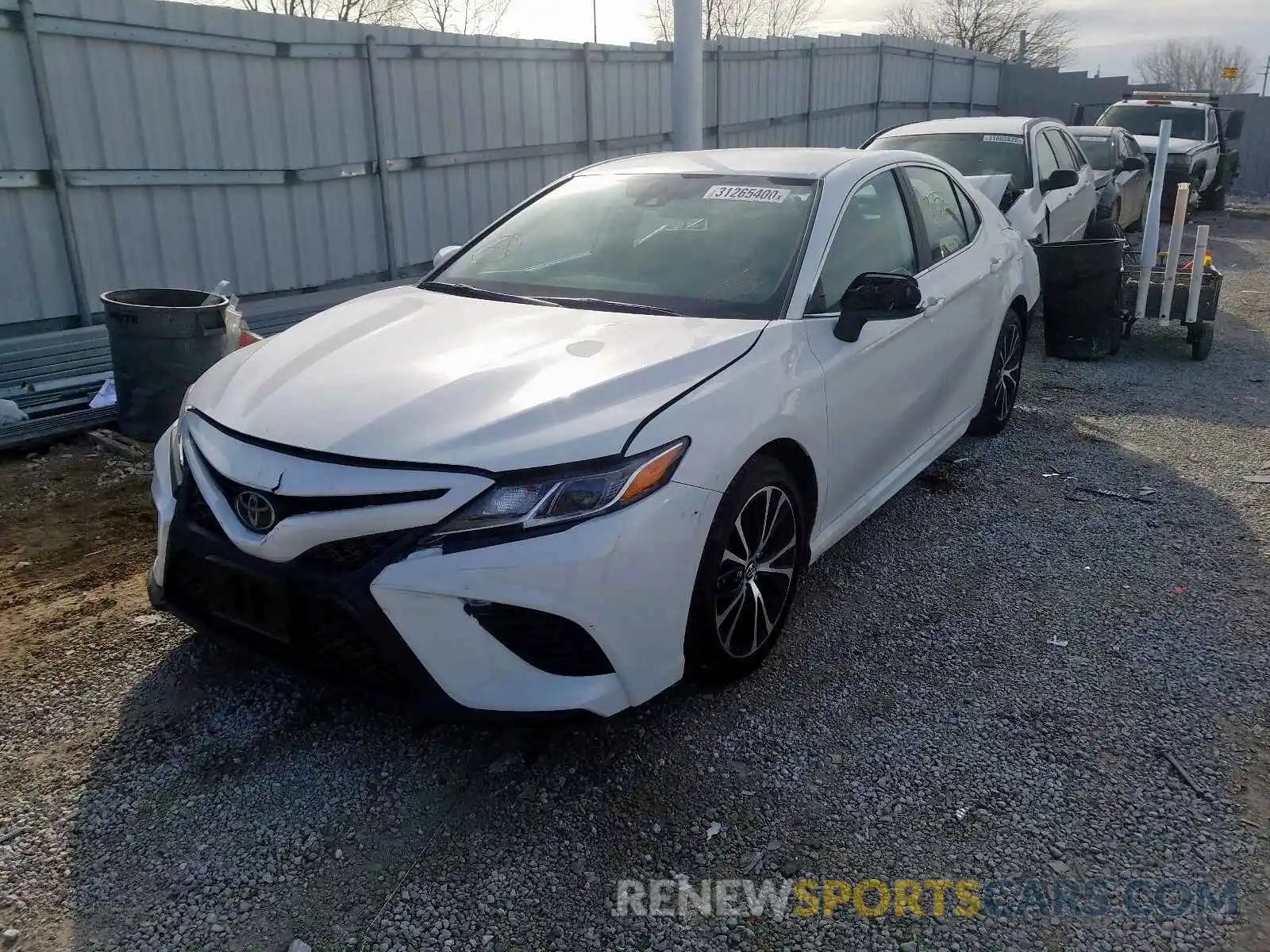 2 Photograph of a damaged car 4T1G11AKXLU310280 TOYOTA CAMRY 2020