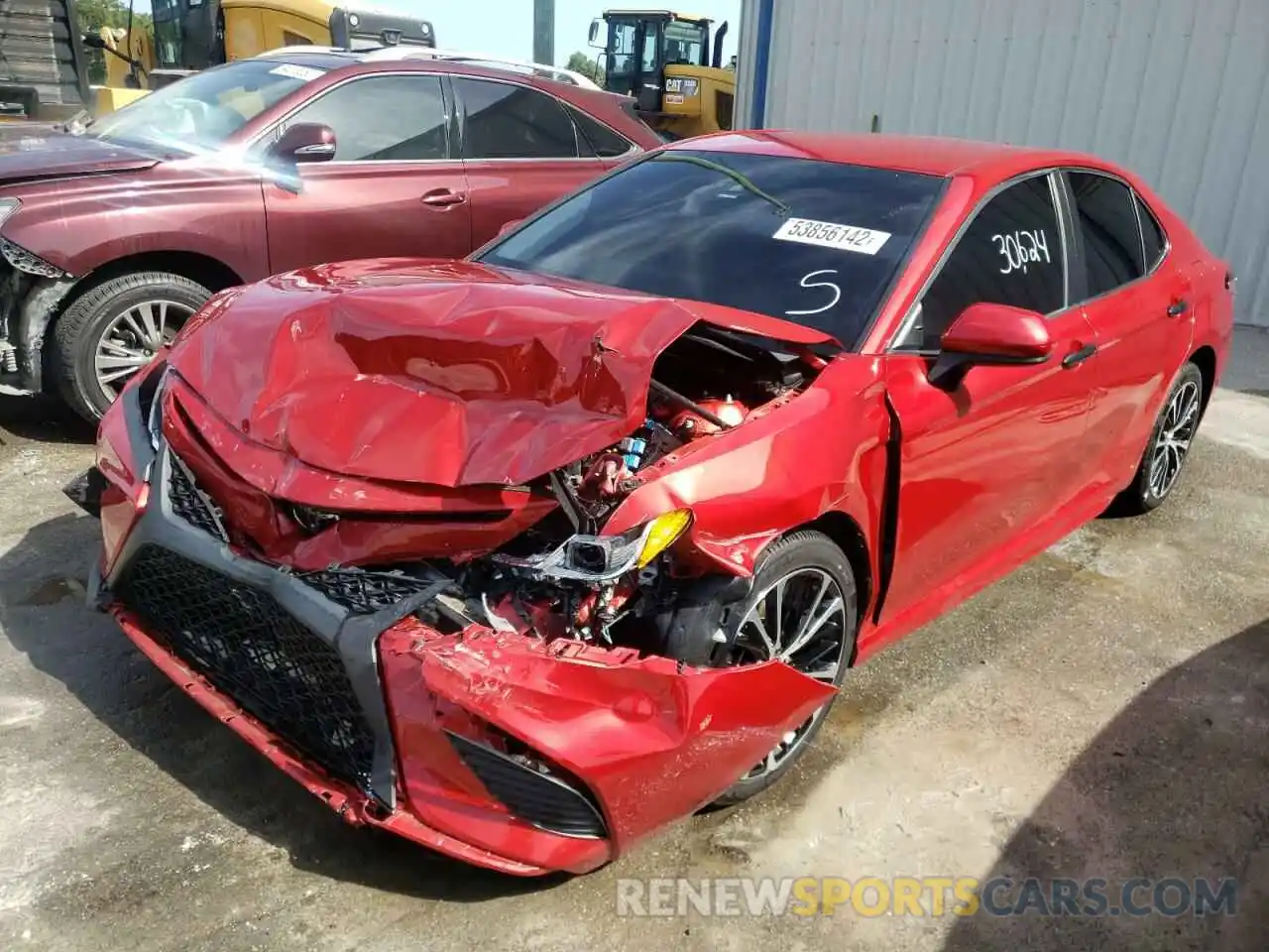 2 Photograph of a damaged car 4T1G11AKXLU311624 TOYOTA CAMRY 2020