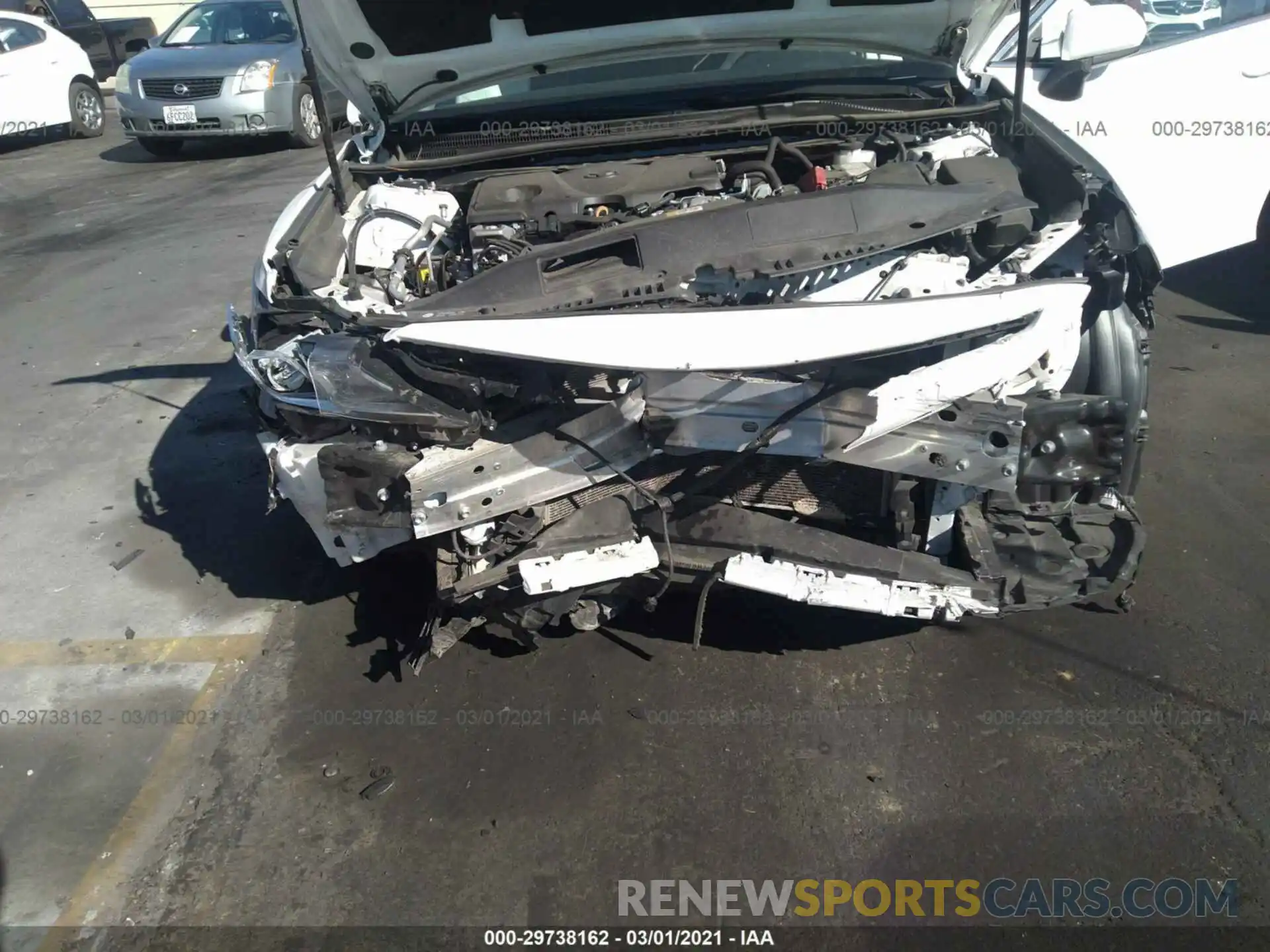 6 Photograph of a damaged car 4T1G11AKXLU312532 TOYOTA CAMRY 2020
