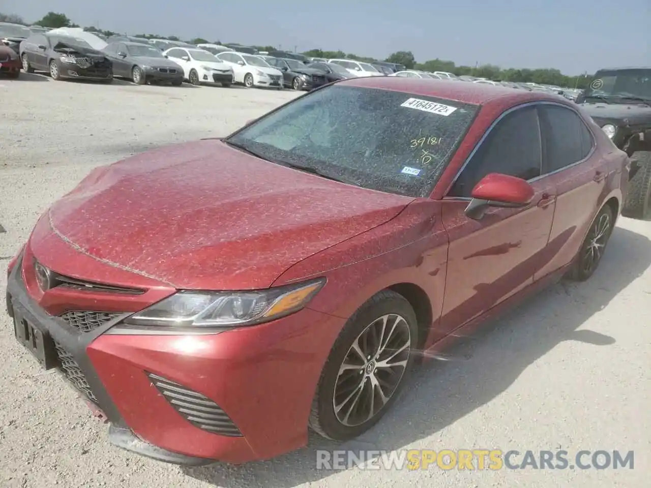 2 Photograph of a damaged car 4T1G11AKXLU314605 TOYOTA CAMRY 2020