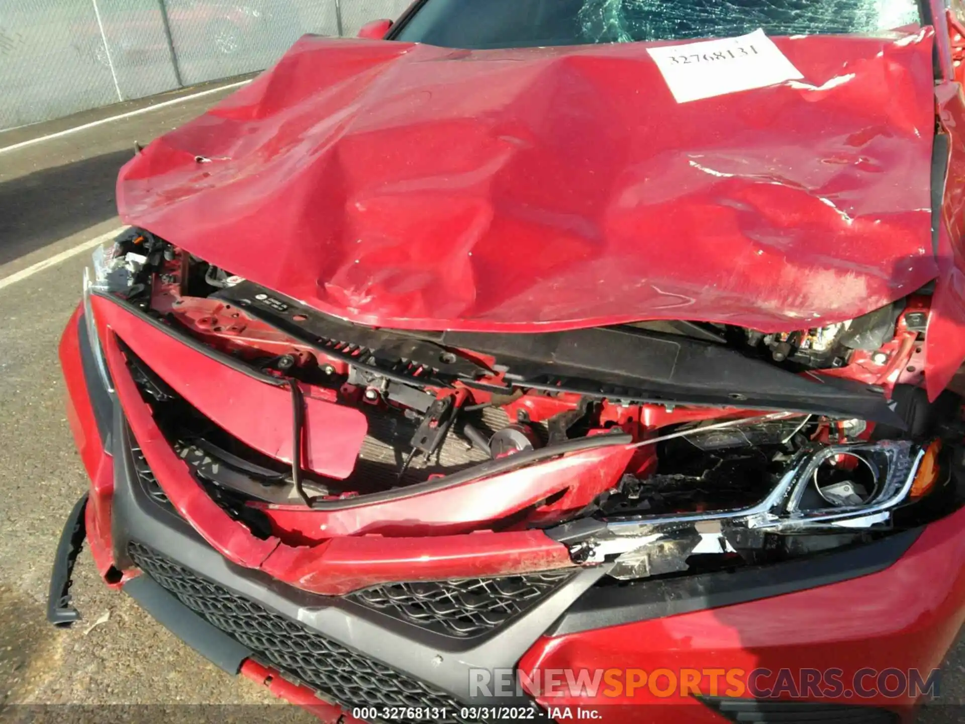 6 Photograph of a damaged car 4T1G11AKXLU316192 TOYOTA CAMRY 2020