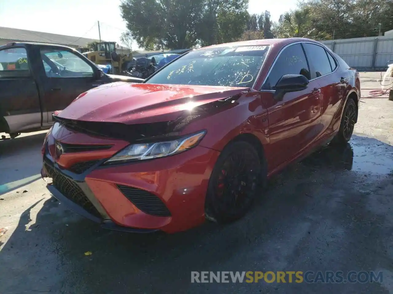 2 Photograph of a damaged car 4T1G11AKXLU317536 TOYOTA CAMRY 2020