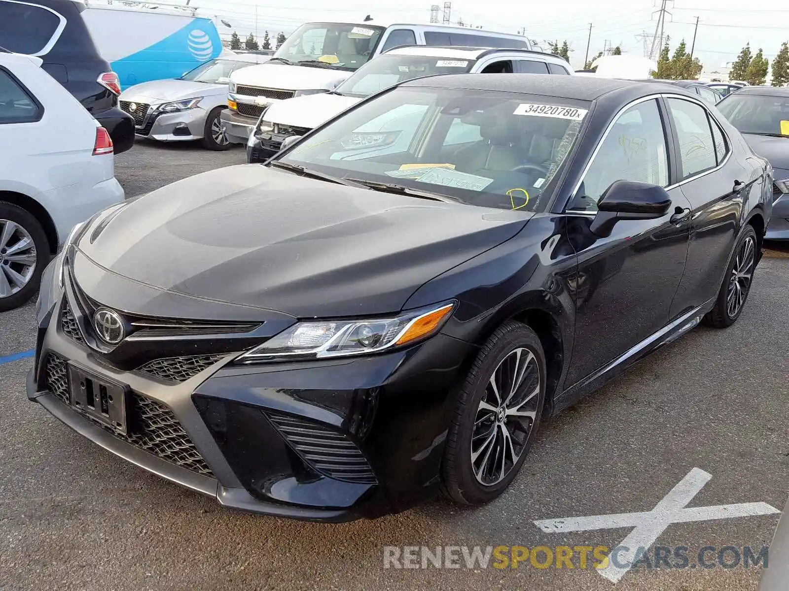 2 Photograph of a damaged car 4T1G11AKXLU325992 TOYOTA CAMRY 2020