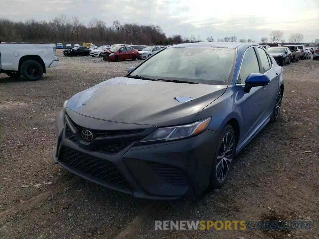 2 Photograph of a damaged car 4T1G11AKXLU326060 TOYOTA CAMRY 2020