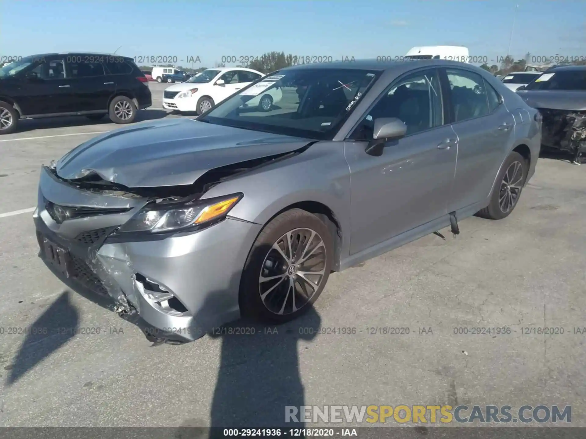 2 Photograph of a damaged car 4T1G11AKXLU326799 TOYOTA CAMRY 2020