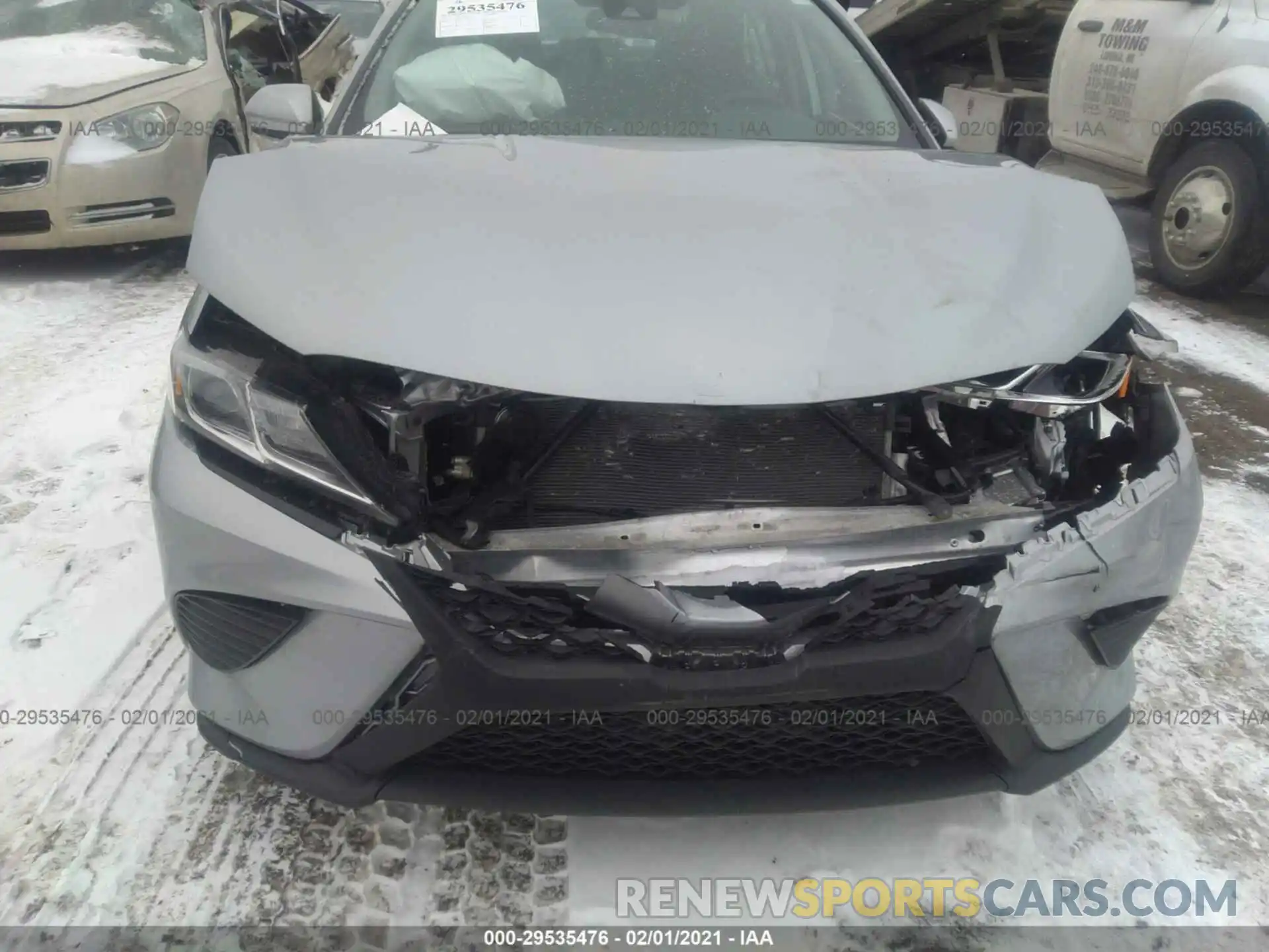 6 Photograph of a damaged car 4T1G11AKXLU332876 TOYOTA CAMRY 2020