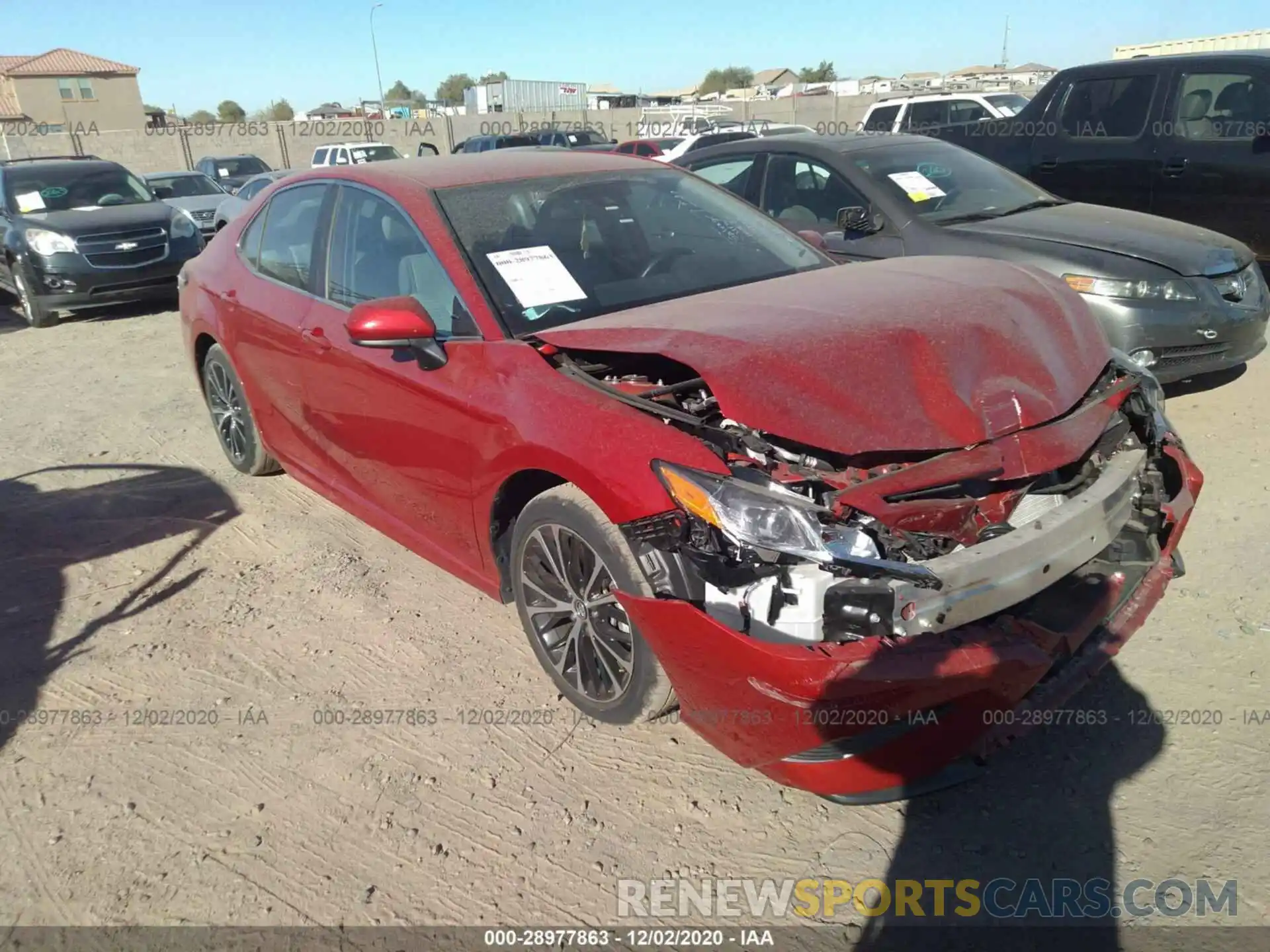 6 Photograph of a damaged car 4T1G11AKXLU333526 TOYOTA CAMRY 2020