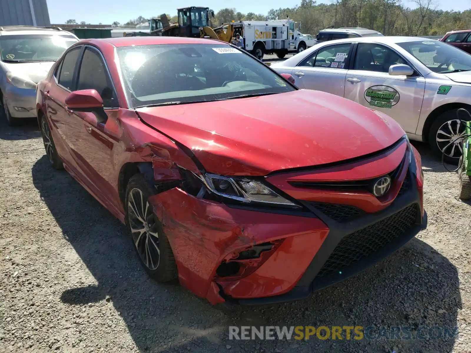 1 Photograph of a damaged car 4T1G11AKXLU336037 TOYOTA CAMRY 2020