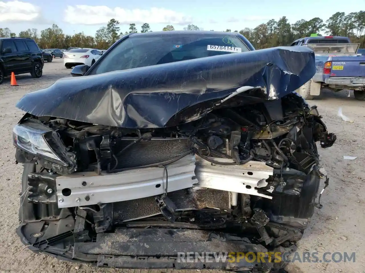 9 Photograph of a damaged car 4T1G11AKXLU340220 TOYOTA CAMRY 2020