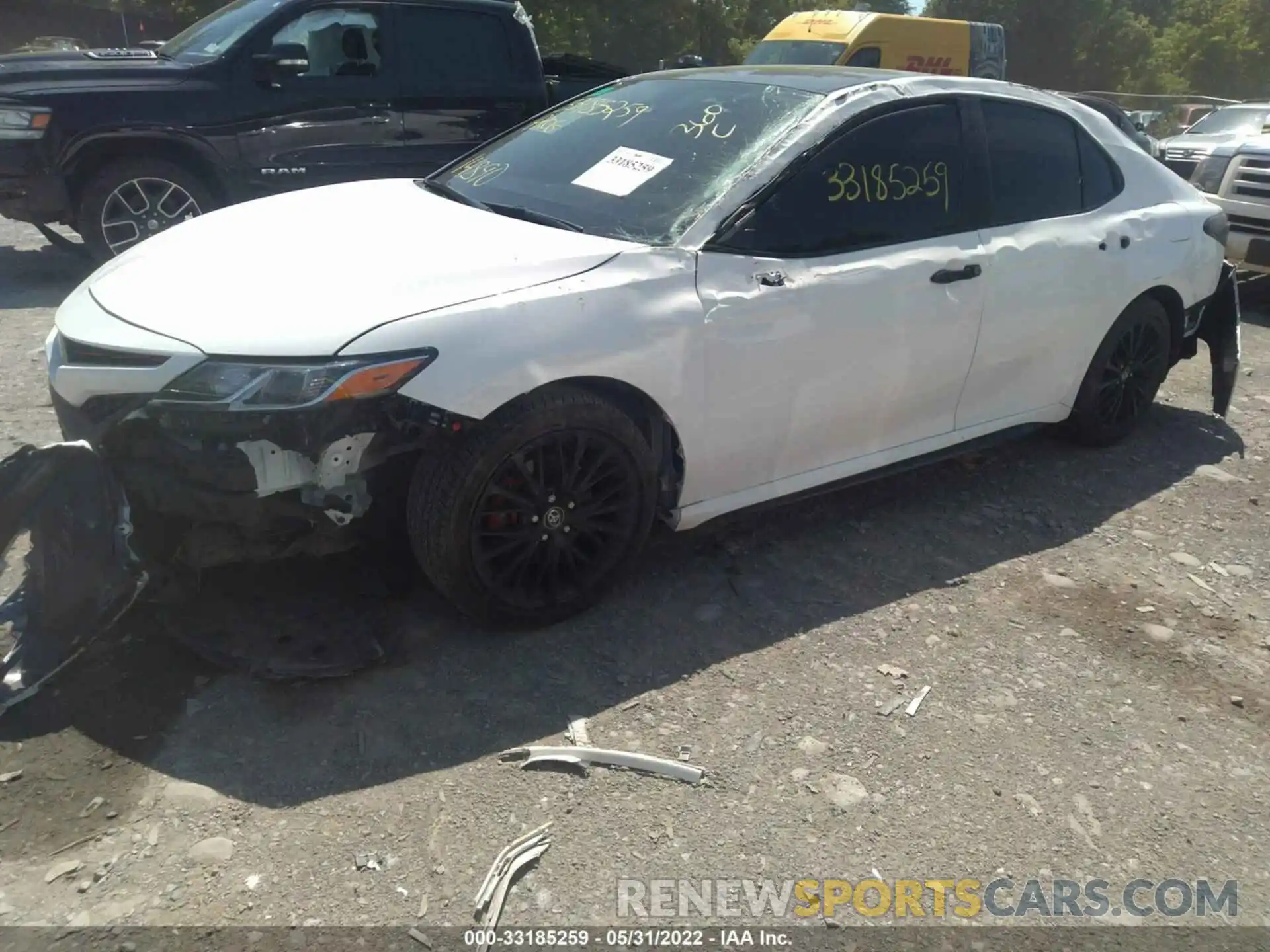 2 Photograph of a damaged car 4T1G11AKXLU340573 TOYOTA CAMRY 2020