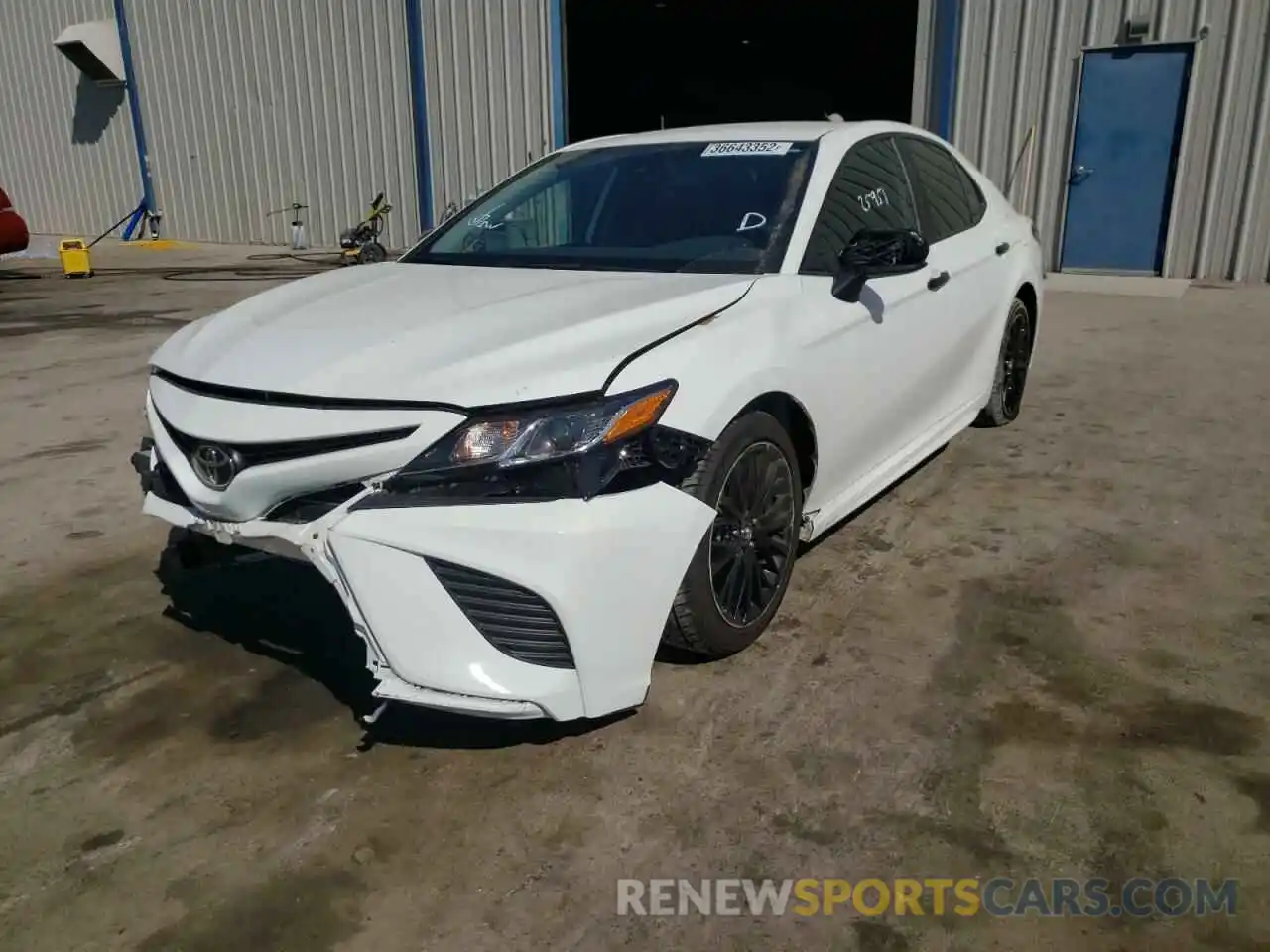 2 Photograph of a damaged car 4T1G11AKXLU341299 TOYOTA CAMRY 2020