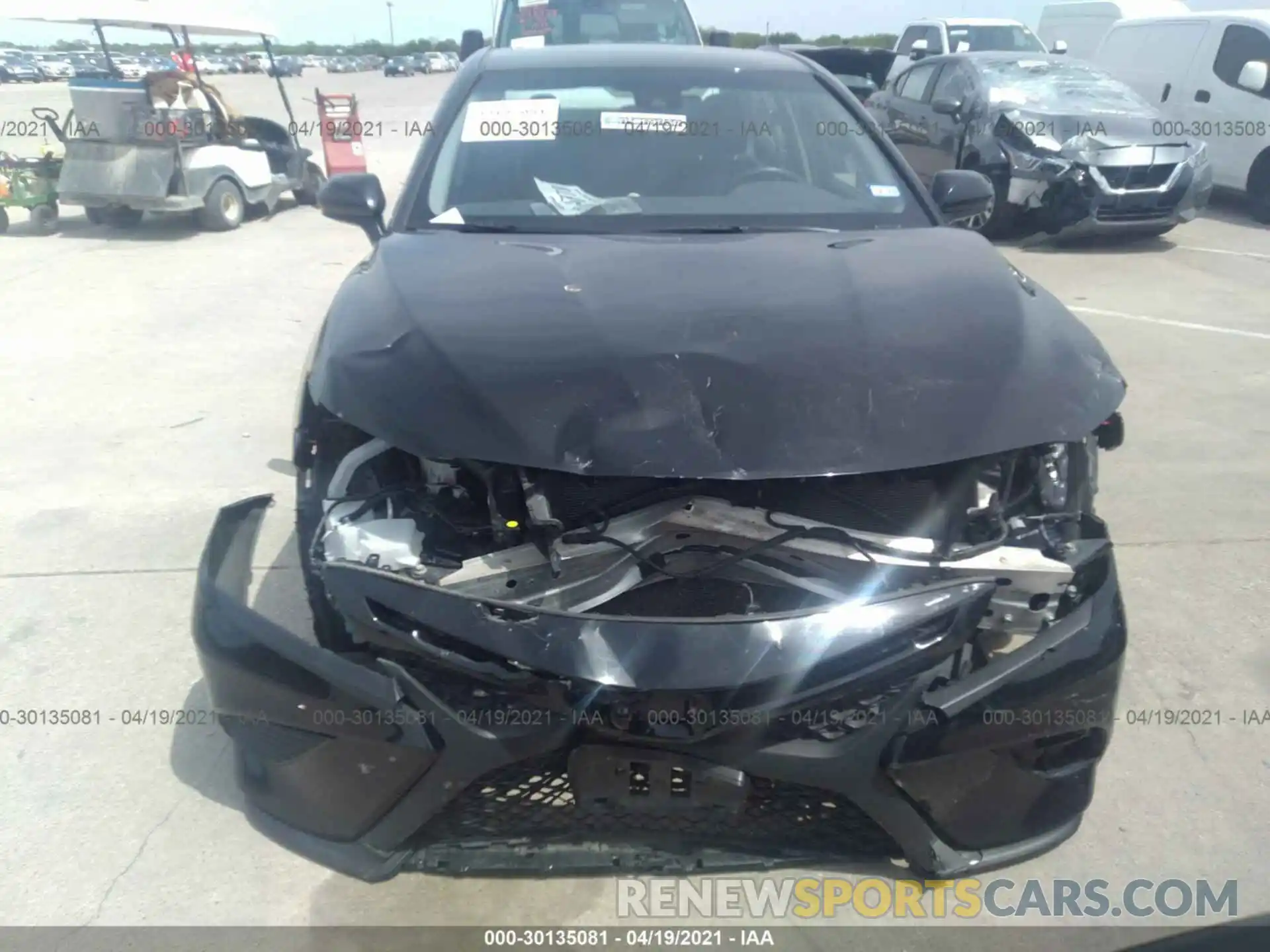 6 Photograph of a damaged car 4T1G11AKXLU343070 TOYOTA CAMRY 2020