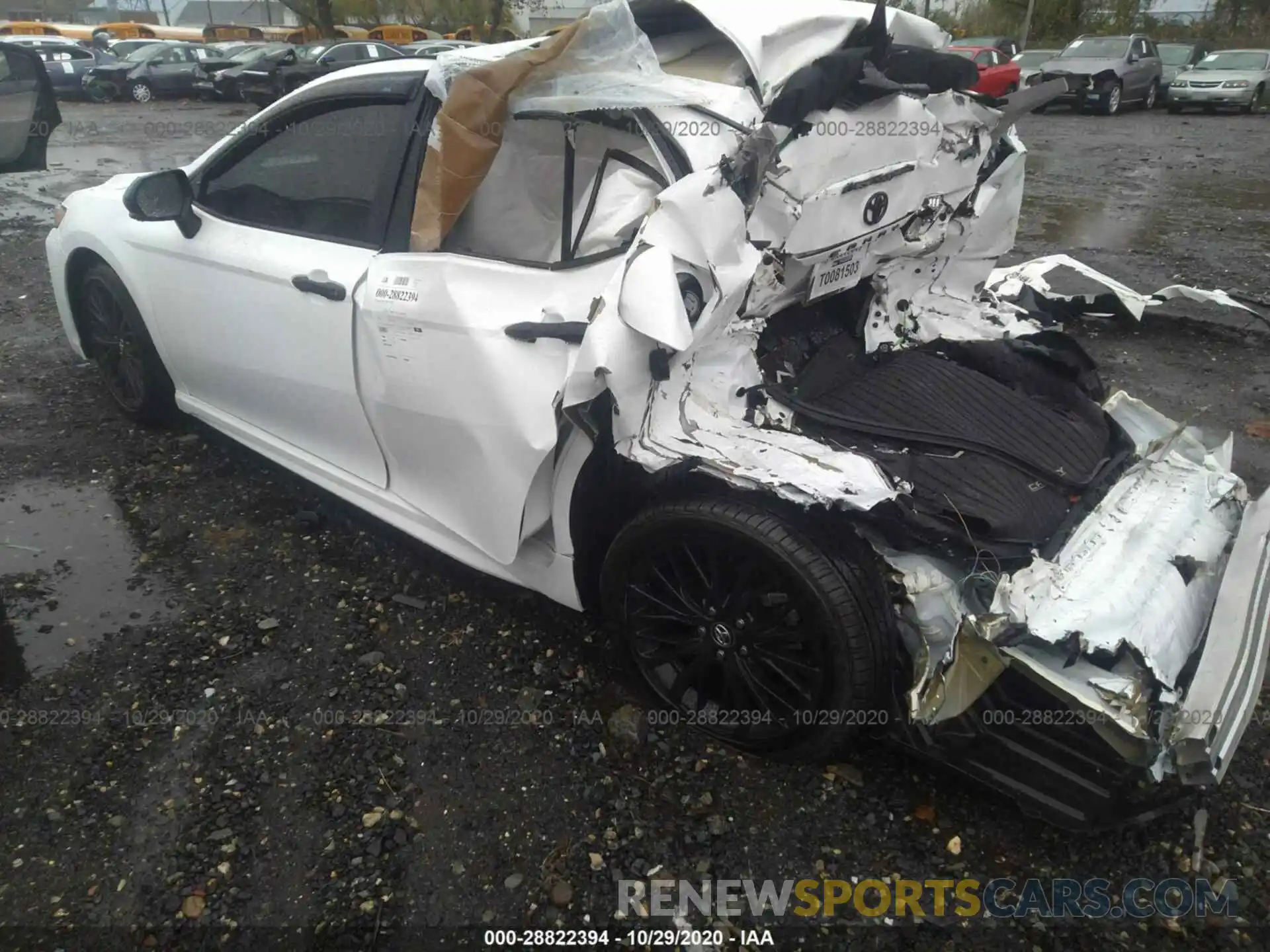 3 Photograph of a damaged car 4T1G11AKXLU344705 TOYOTA CAMRY 2020