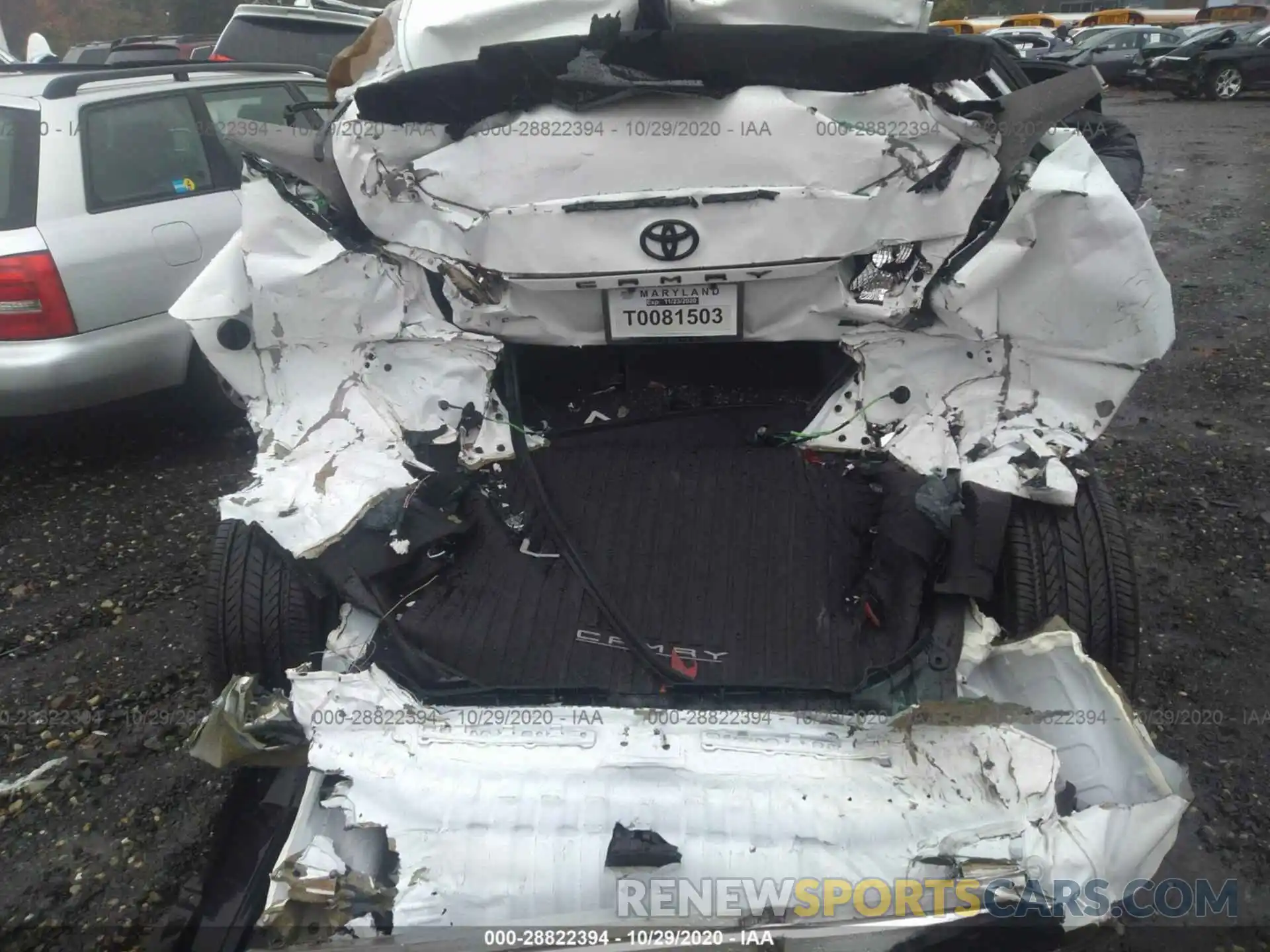 6 Photograph of a damaged car 4T1G11AKXLU344705 TOYOTA CAMRY 2020