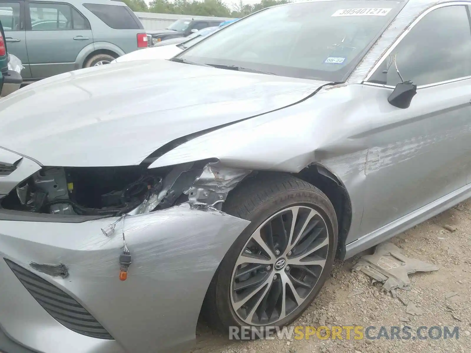 9 Photograph of a damaged car 4T1G11AKXLU348947 TOYOTA CAMRY 2020