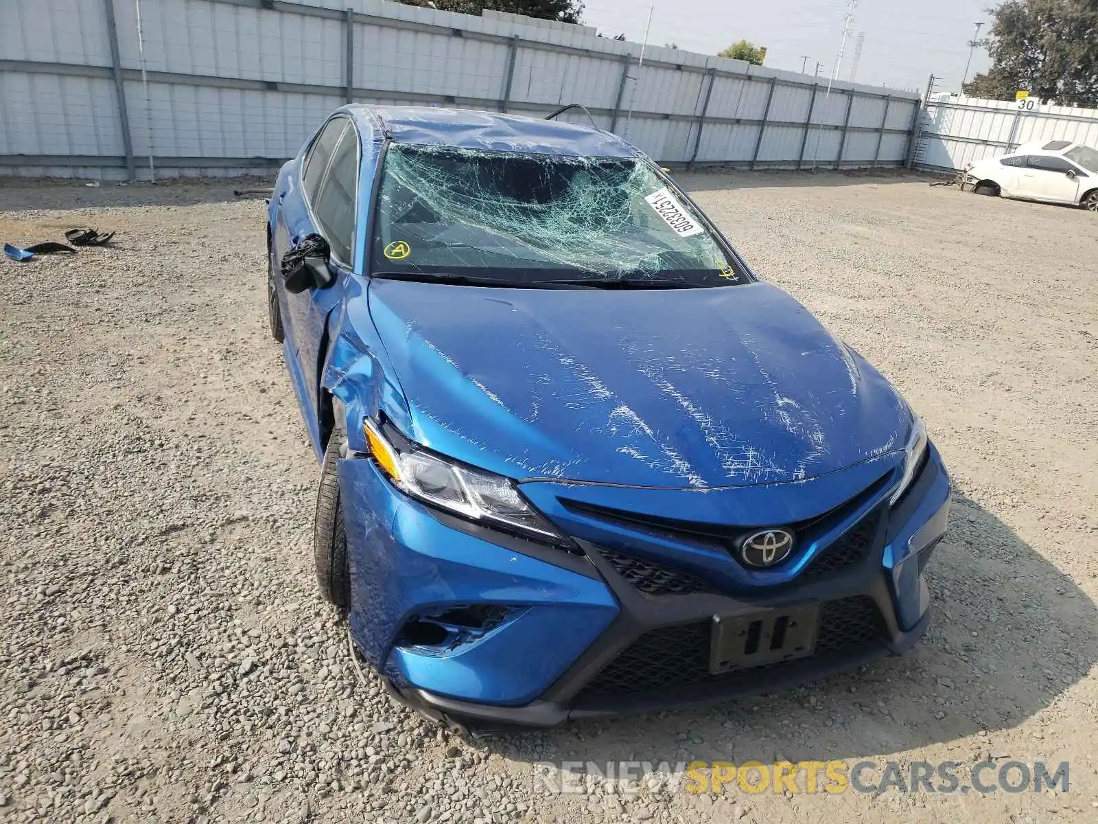 9 Photograph of a damaged car 4T1G11AKXLU350861 TOYOTA CAMRY 2020