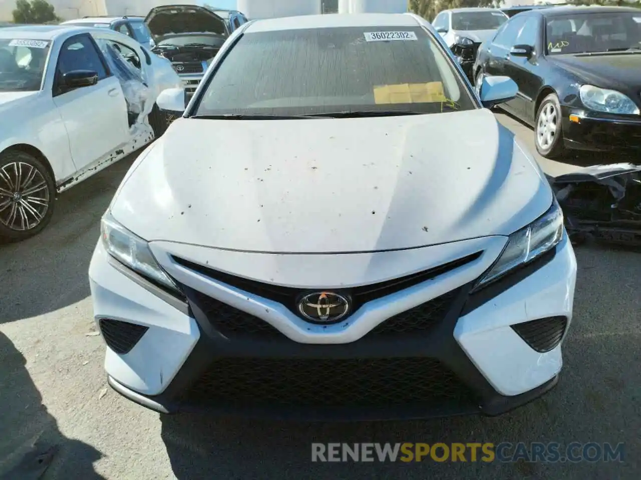 9 Photograph of a damaged car 4T1G11AKXLU350875 TOYOTA CAMRY 2020