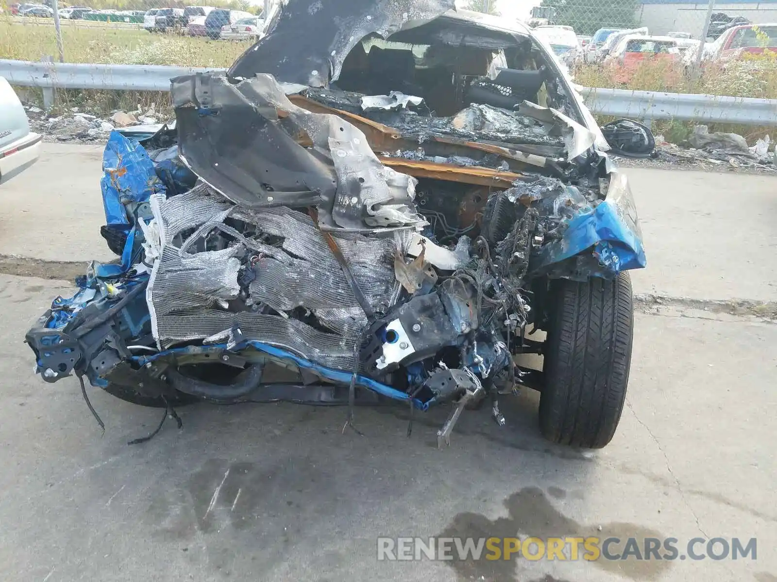 9 Photograph of a damaged car 4T1G11AKXLU351721 TOYOTA CAMRY 2020