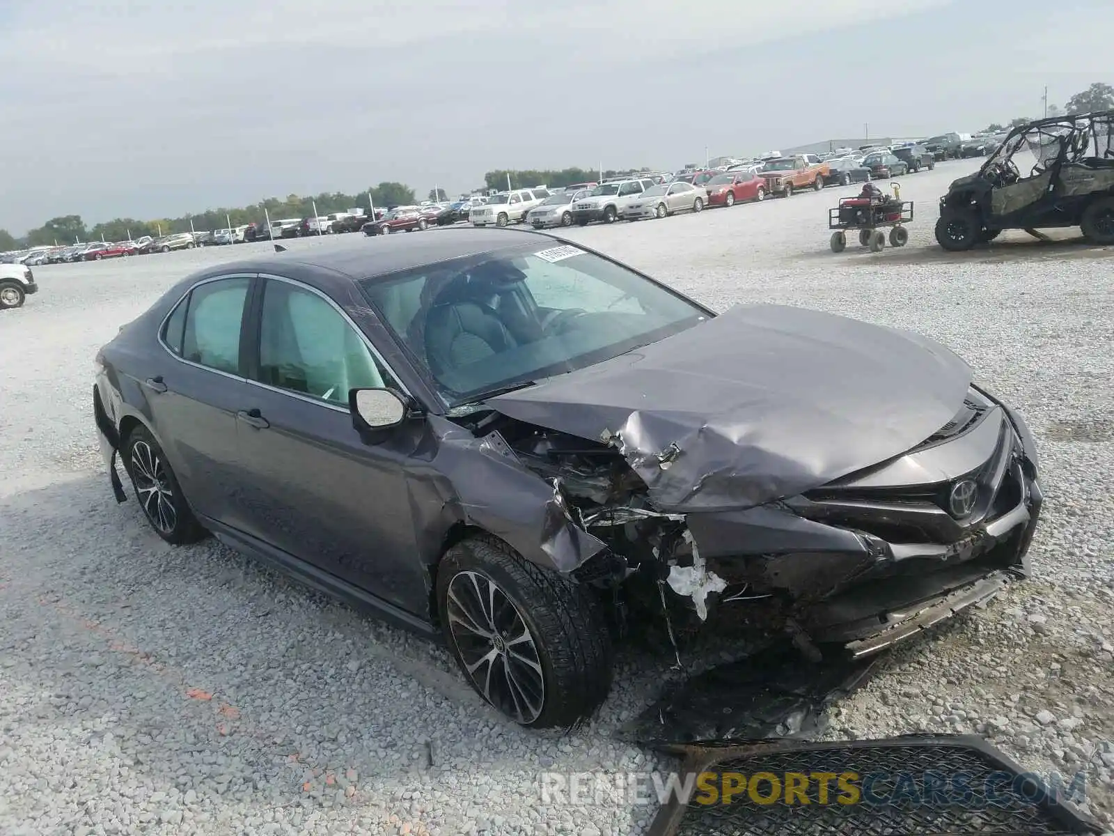 1 Photograph of a damaged car 4T1G11AKXLU356661 TOYOTA CAMRY 2020