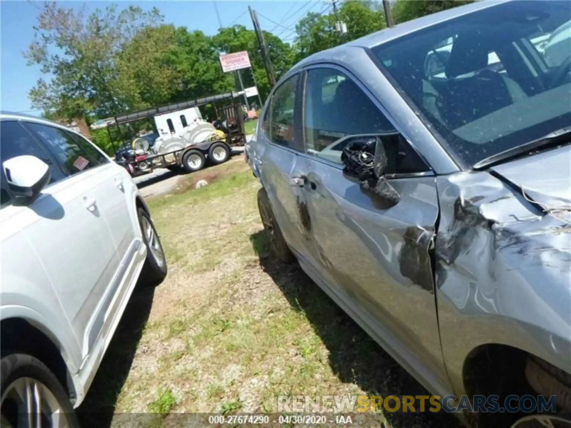 8 Photograph of a damaged car 4T1G11AKXLU359818 TOYOTA CAMRY 2020