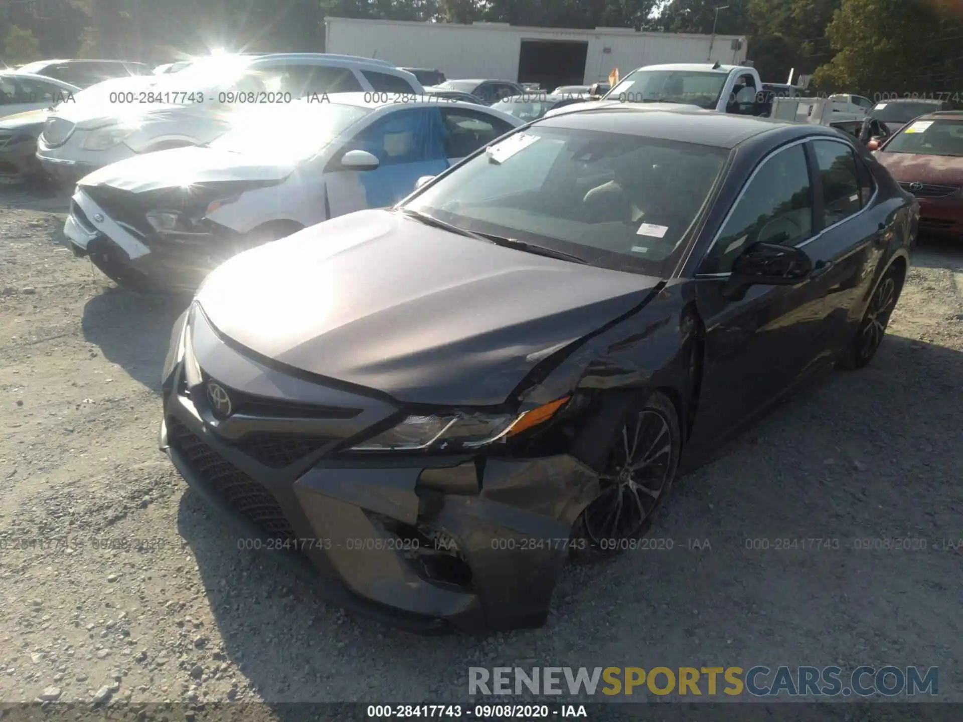 2 Photograph of a damaged car 4T1G11AKXLU360256 TOYOTA CAMRY 2020