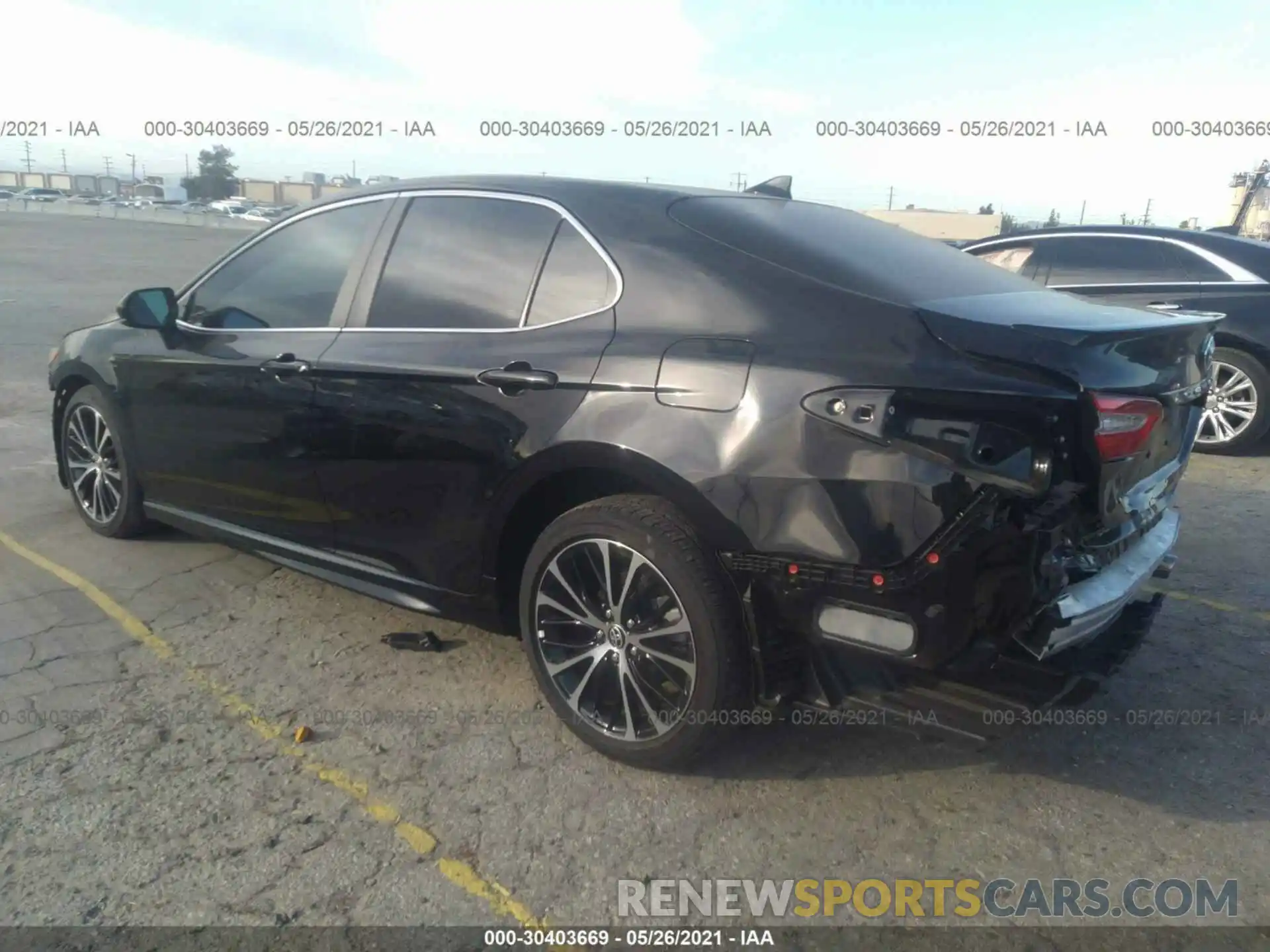 3 Photograph of a damaged car 4T1G11AKXLU362248 TOYOTA CAMRY 2020