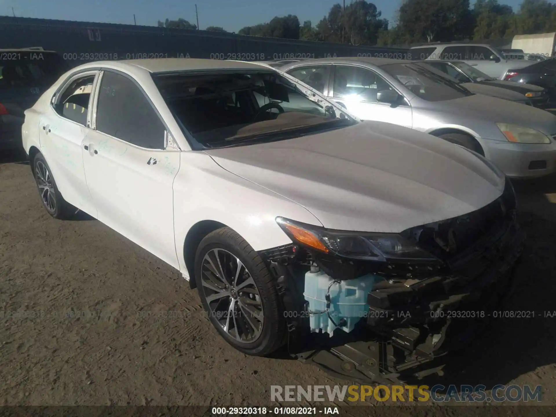 1 Photograph of a damaged car 4T1G11AKXLU367157 TOYOTA CAMRY 2020