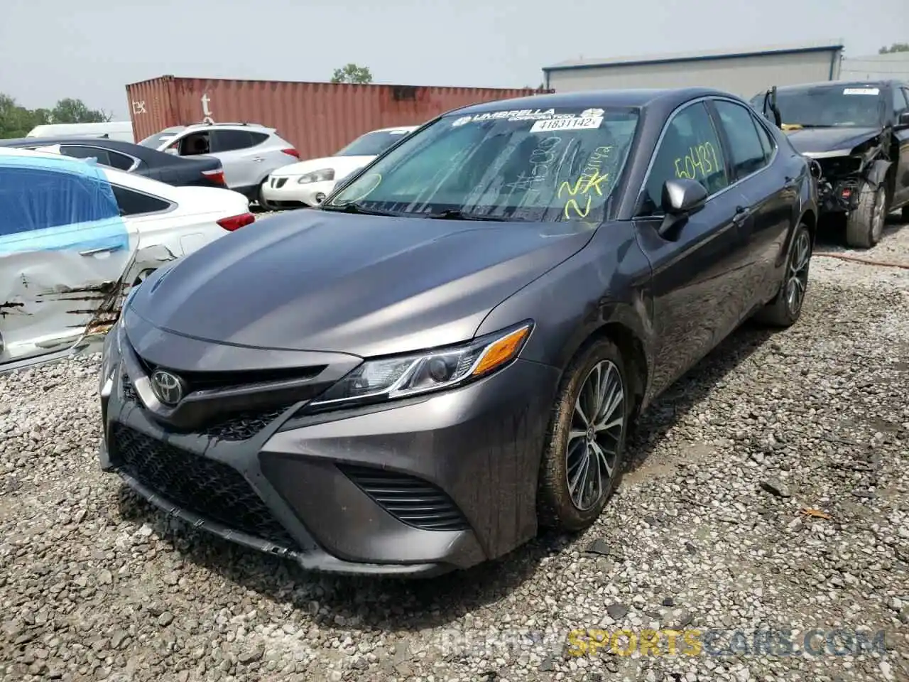 2 Photograph of a damaged car 4T1G11AKXLU371192 TOYOTA CAMRY 2020