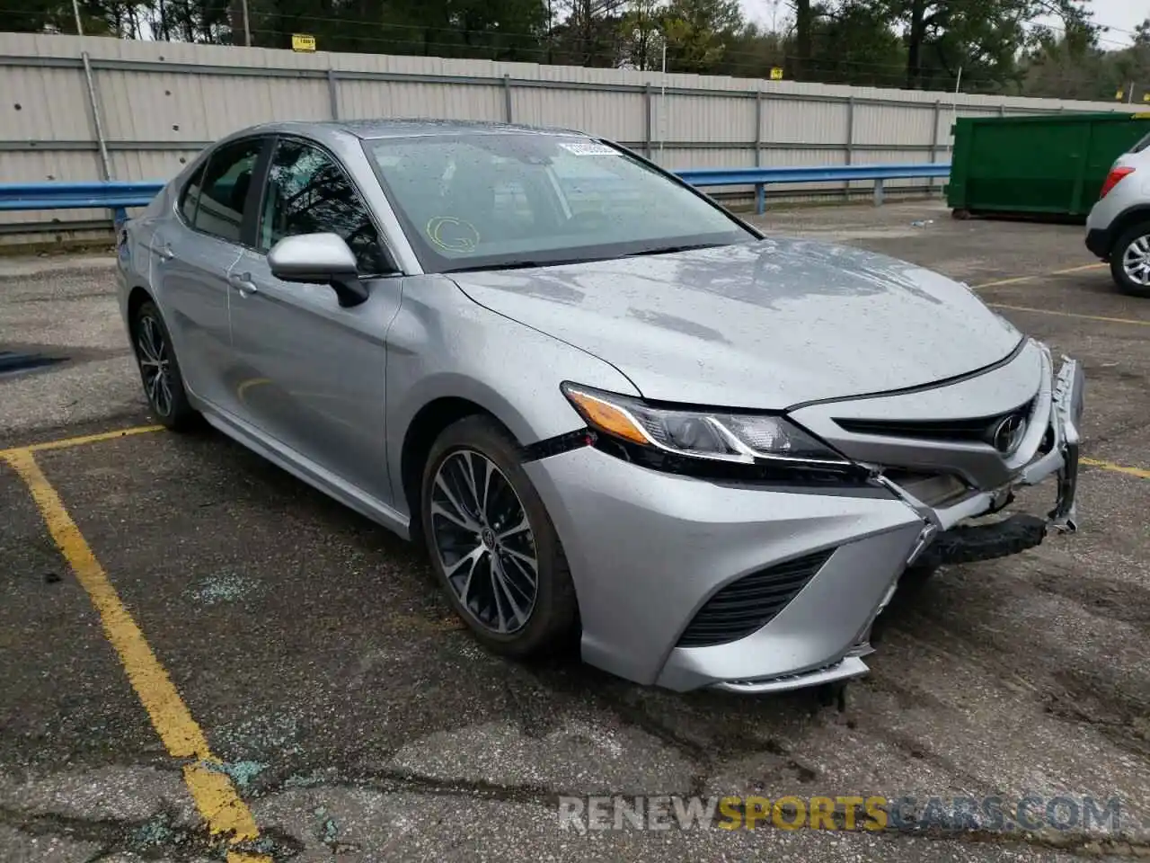 1 Photograph of a damaged car 4T1G11AKXLU371256 TOYOTA CAMRY 2020