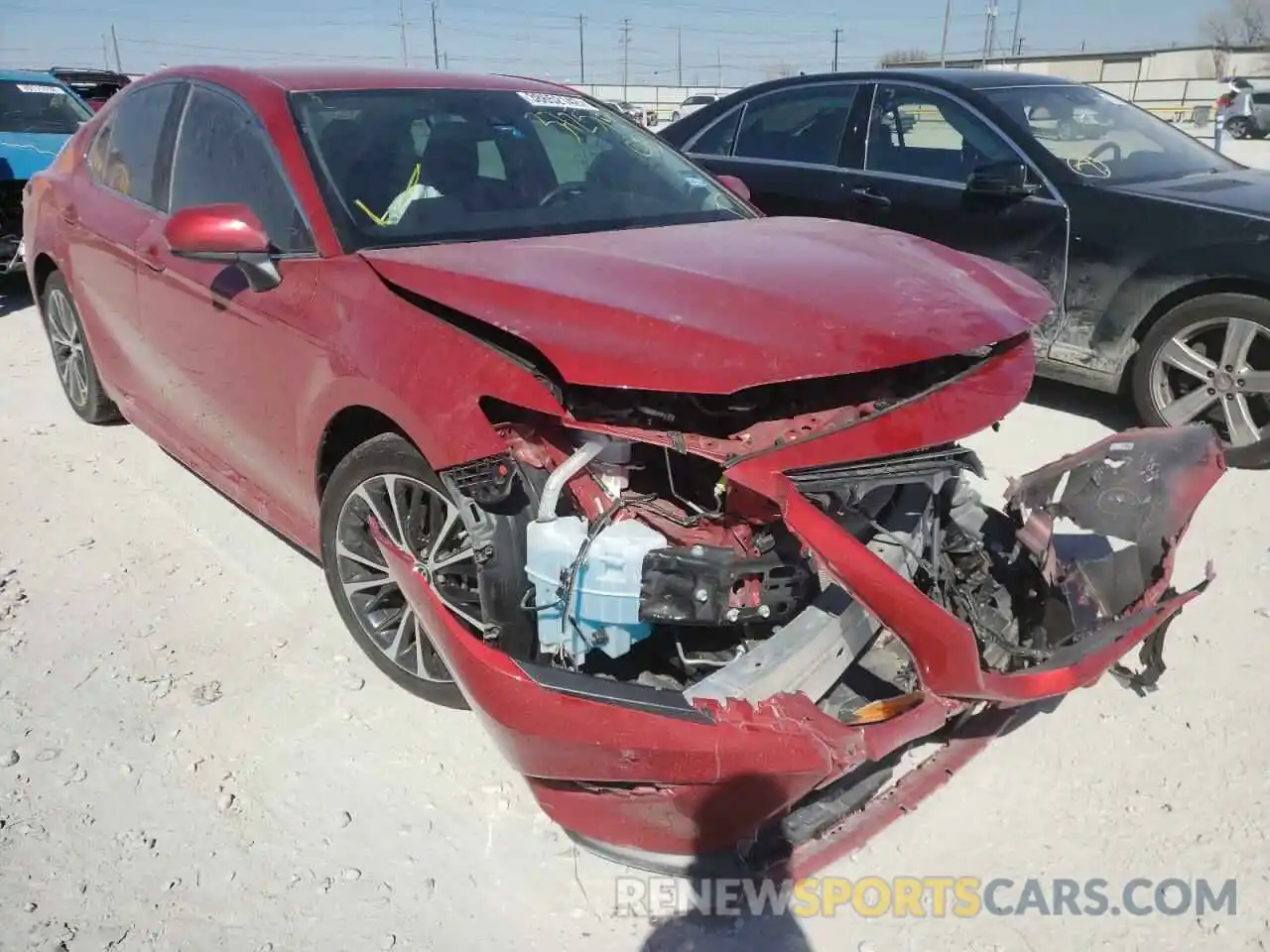 1 Photograph of a damaged car 4T1G11AKXLU372519 TOYOTA CAMRY 2020