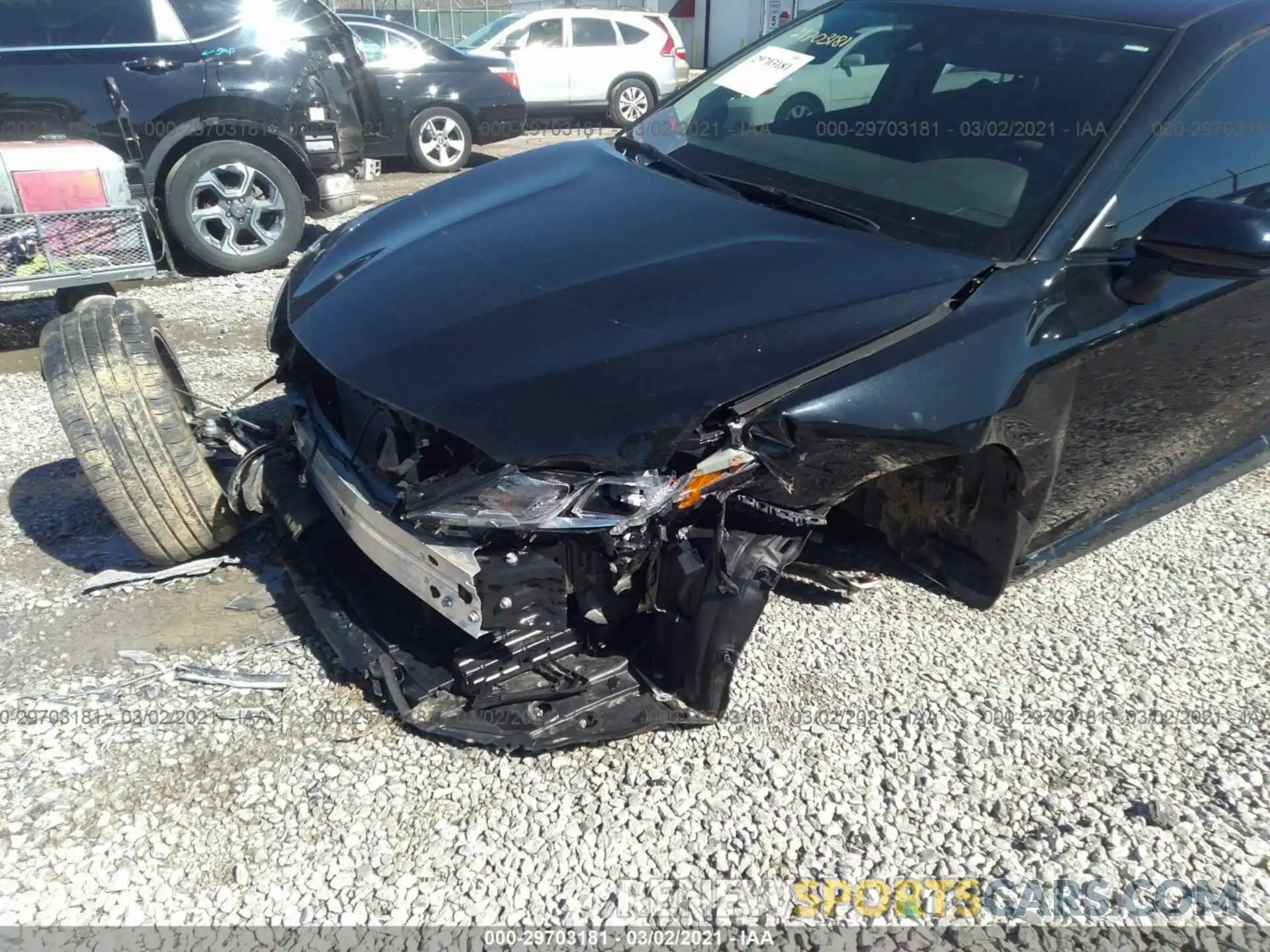 6 Photograph of a damaged car 4T1G11AKXLU376800 TOYOTA CAMRY 2020