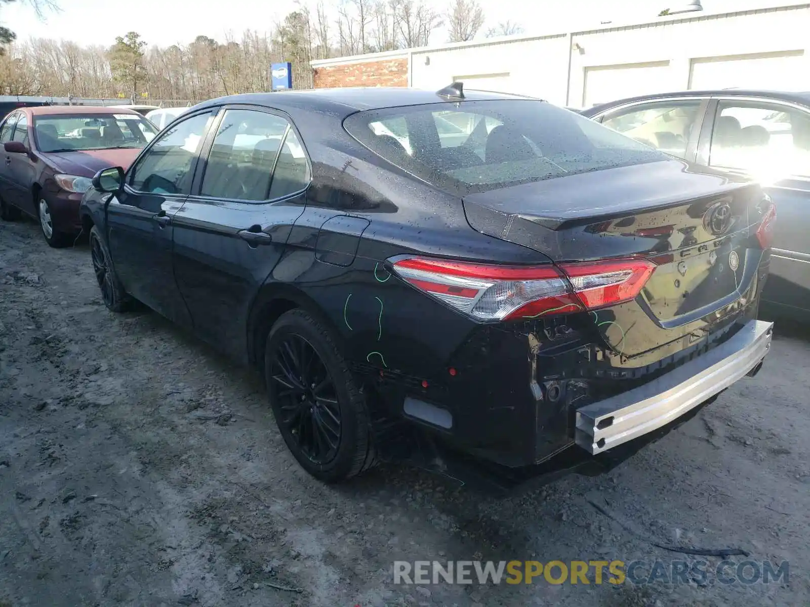 3 Photograph of a damaged car 4T1G11AKXLU379499 TOYOTA CAMRY 2020