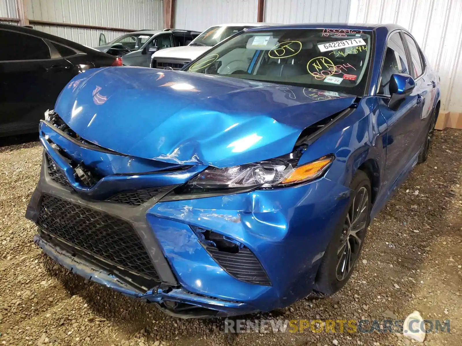 2 Photograph of a damaged car 4T1G11AKXLU380894 TOYOTA CAMRY 2020