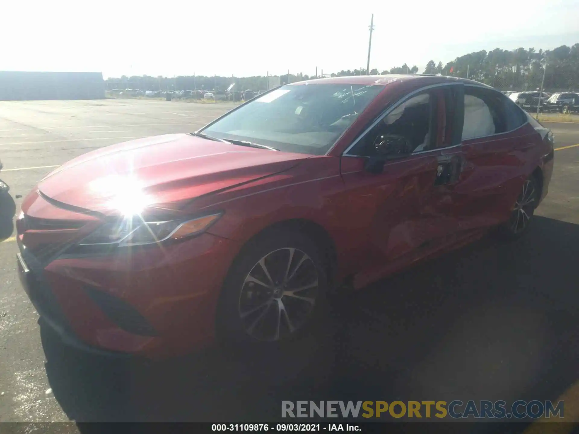 2 Photograph of a damaged car 4T1G11AKXLU383178 TOYOTA CAMRY 2020