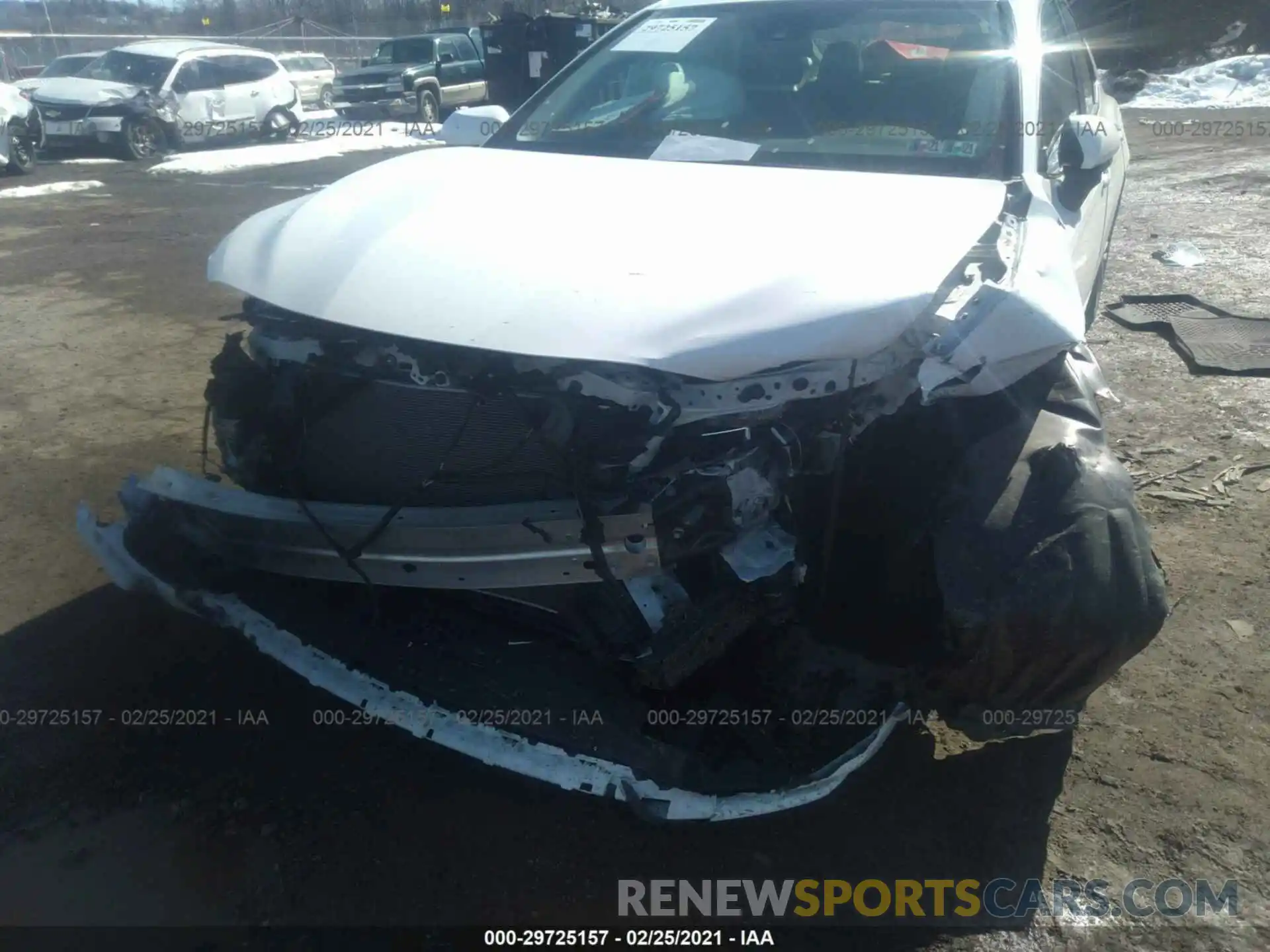 6 Photograph of a damaged car 4T1G11AKXLU384203 TOYOTA CAMRY 2020