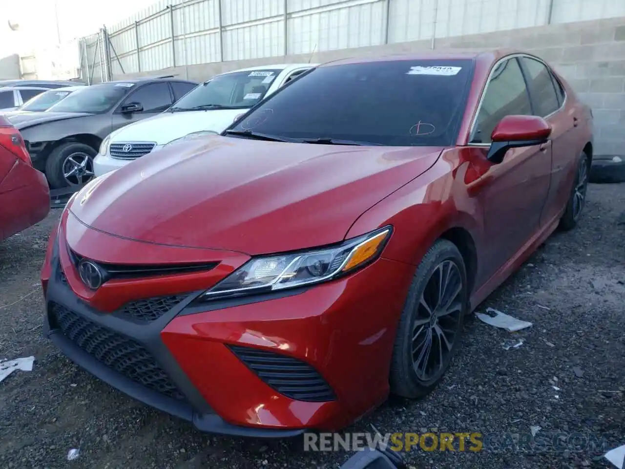 2 Photograph of a damaged car 4T1G11AKXLU394794 TOYOTA CAMRY 2020