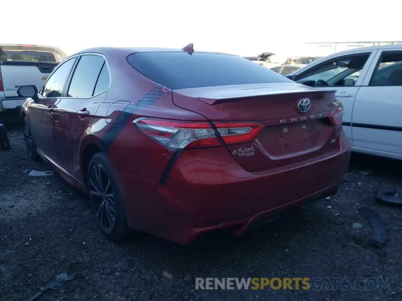 3 Photograph of a damaged car 4T1G11AKXLU394794 TOYOTA CAMRY 2020