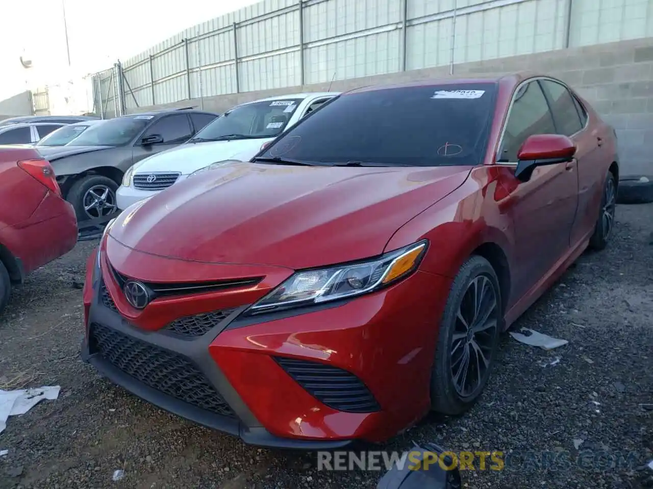 9 Photograph of a damaged car 4T1G11AKXLU394794 TOYOTA CAMRY 2020