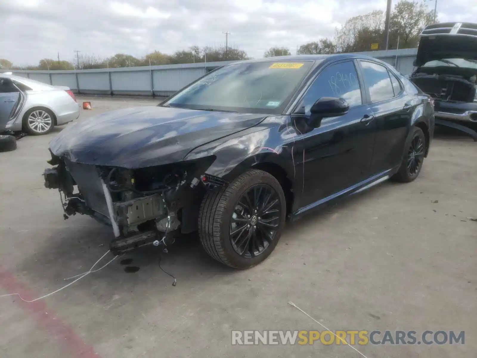 2 Photograph of a damaged car 4T1G11AKXLU397839 TOYOTA CAMRY 2020